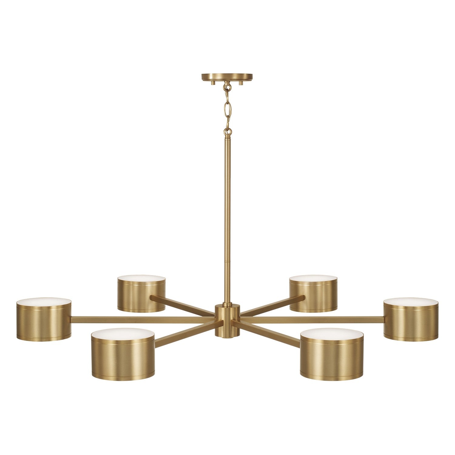 Capital Lighting - 460901AD - LED Chandelier - Henley - Aged Brass