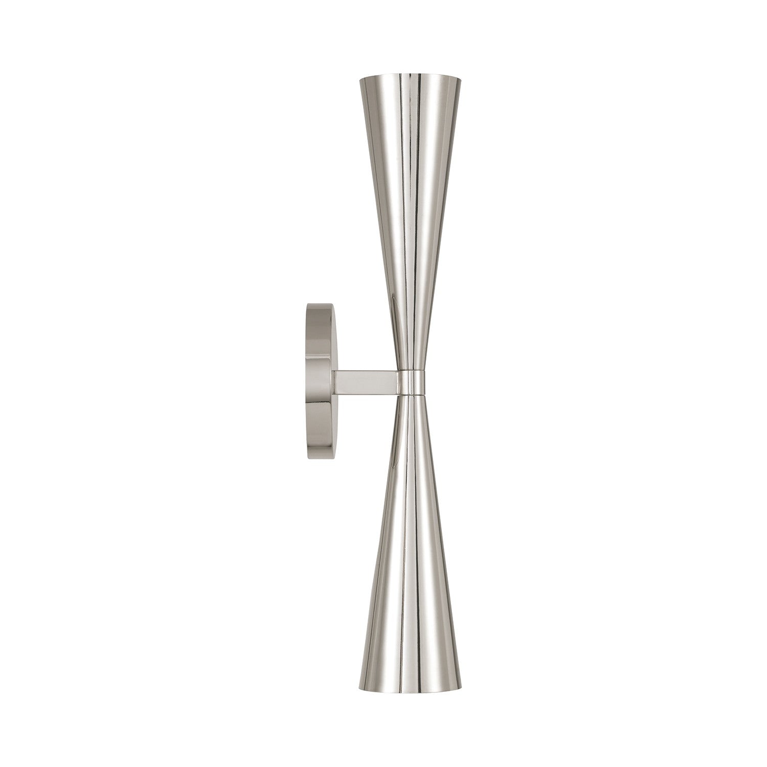 Capital Lighting - 659621PN - Two Light Wall Sconce - Levi - Polished Nickel
