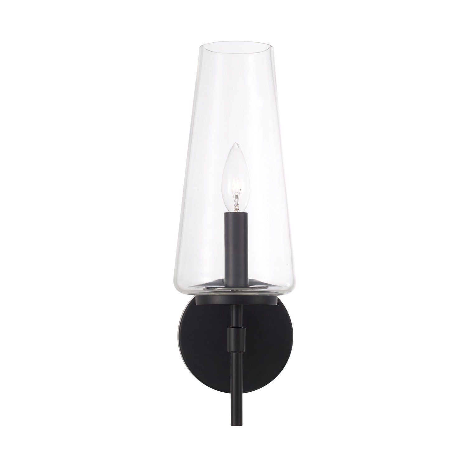 Capital Lighting - 661911MB-663 - One Light Wall Sconce - Aaron - Matte Black