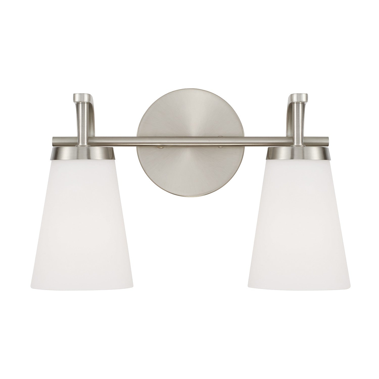 Capital Lighting - 161021BN-660 - Two Light Vanity - Drake - Brushed Nickel