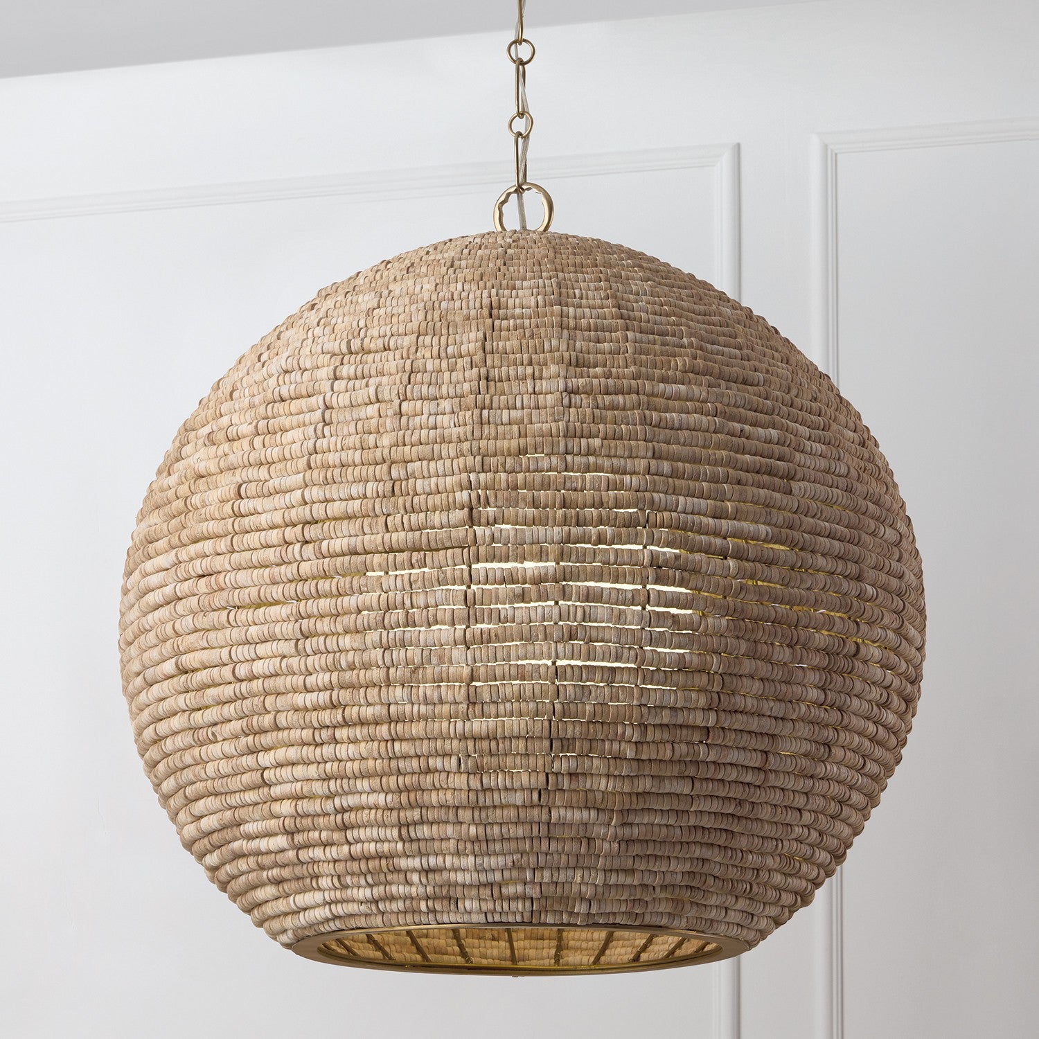 Capital Lighting - 359711LFB - One Light Pendant - Morada - Light Fawn and Matte Brass