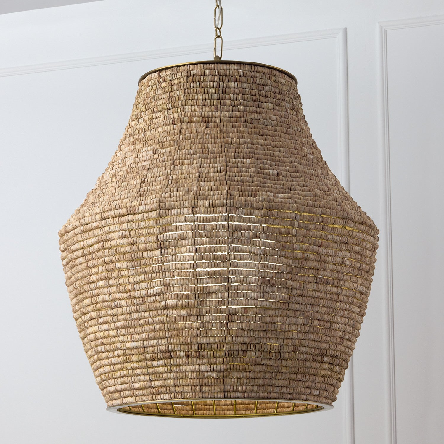 Capital Lighting - 359713LFB - One Light Pendant - Morada - Light Fawn and Matte Brass