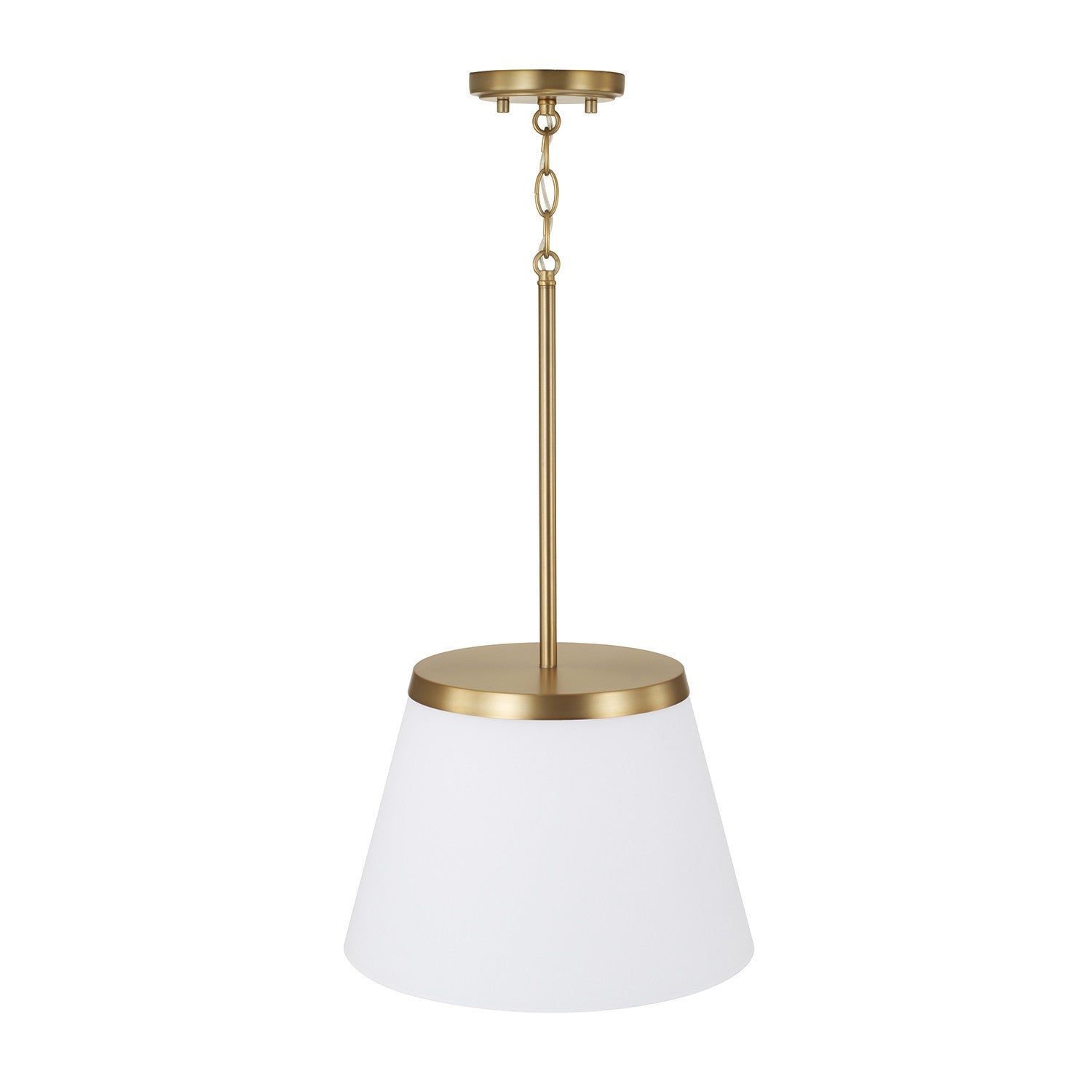 Capital Lighting - 361011AD - One Light Pendant - Drake - Aged Brass