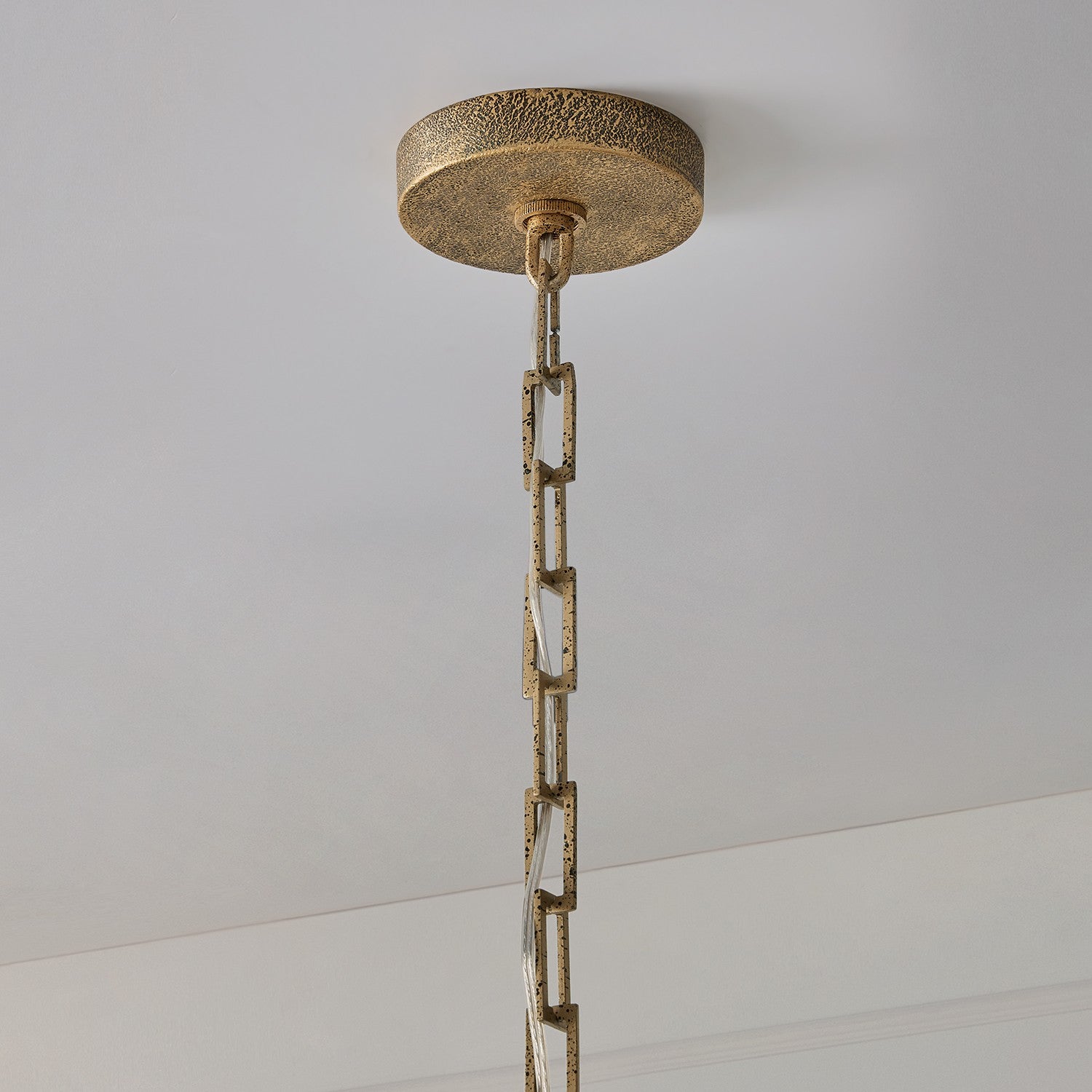 Capital Lighting - 459861ARG - Six Light Chandelier - Savari - Artisan Gold
