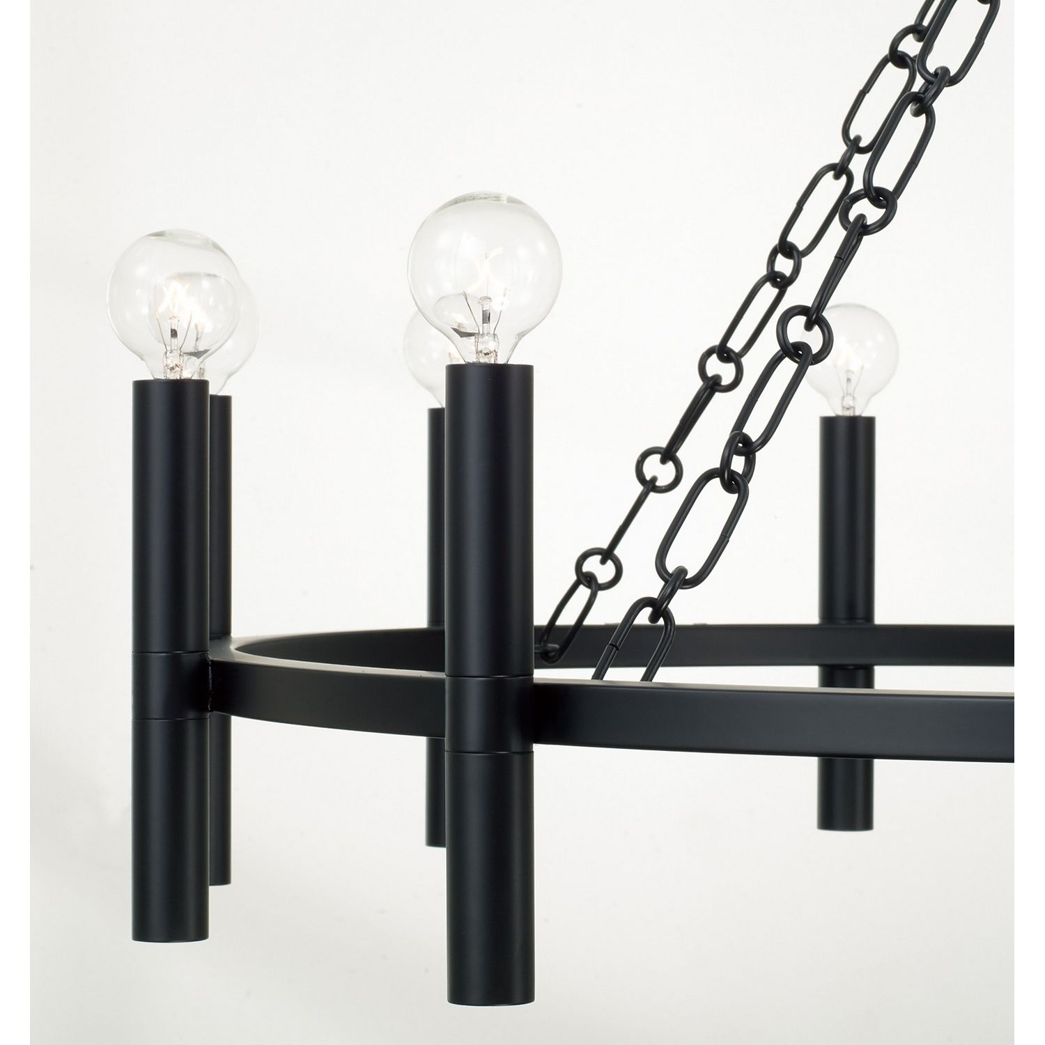 Capital Lighting - 462001MB - 12 Light Chandelier - Winton - Matte Black