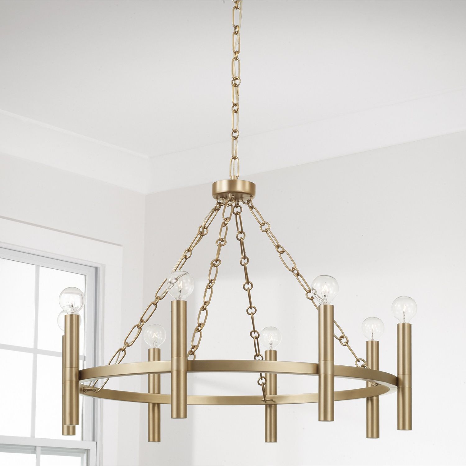 Capital Lighting - 462081MA - Eight Light Chandelier - Winton - Matte Brass