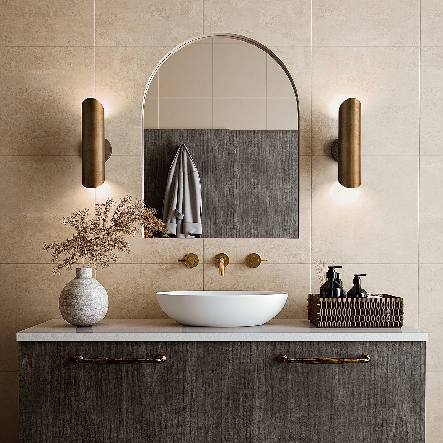 Capital Lighting - 660021XB - Two Light Wall Sconce - Casa - Oxidized Brass