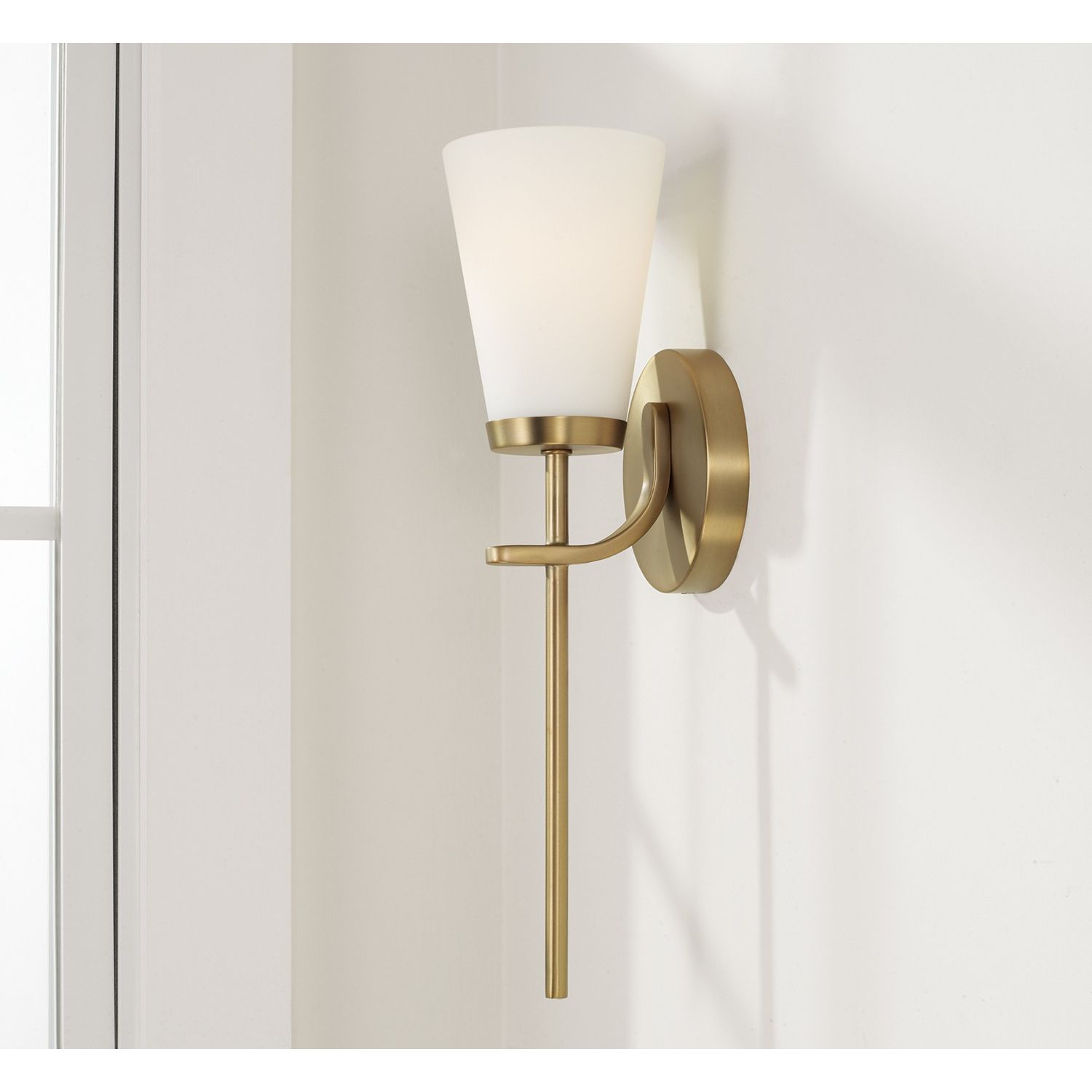 Capital Lighting - 661011AD-660 - One Light Wall Sconce - Drake - Aged Brass