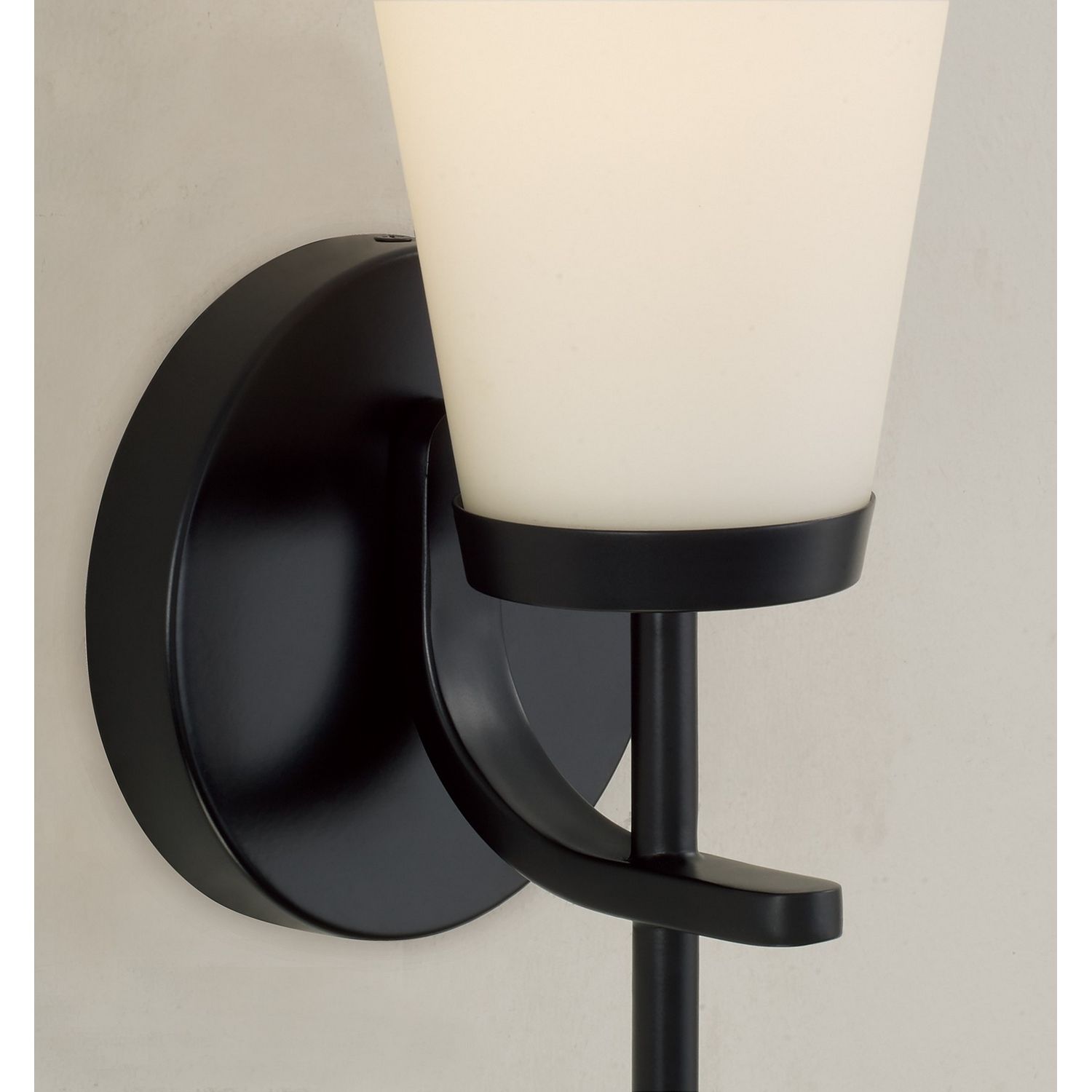 Capital Lighting - 661011MB-660 - One Light Wall Sconce - Drake - Matte Black