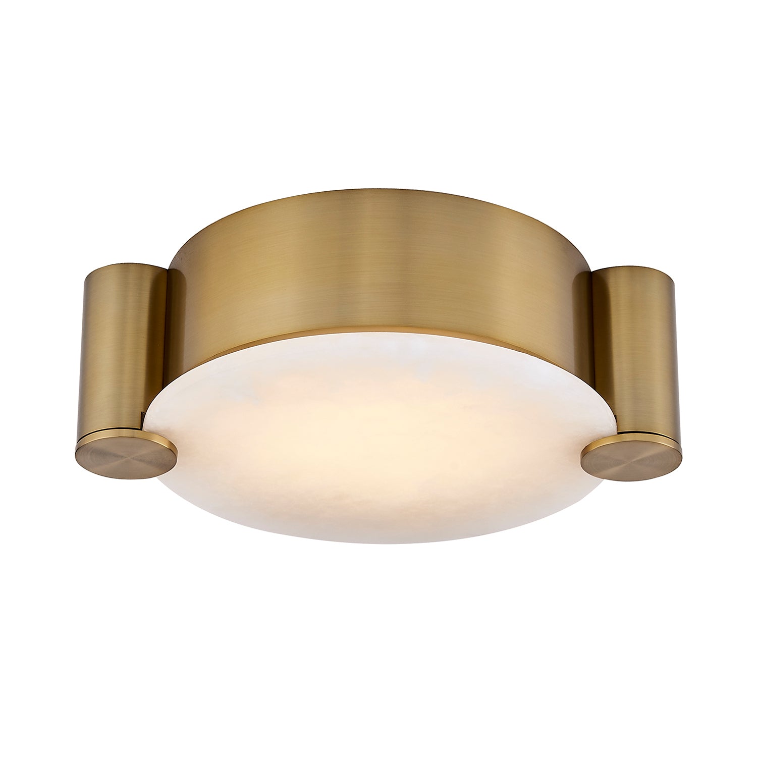 Kalco - 528741WB - LED Flush Mount - Lumba - Winter Brass