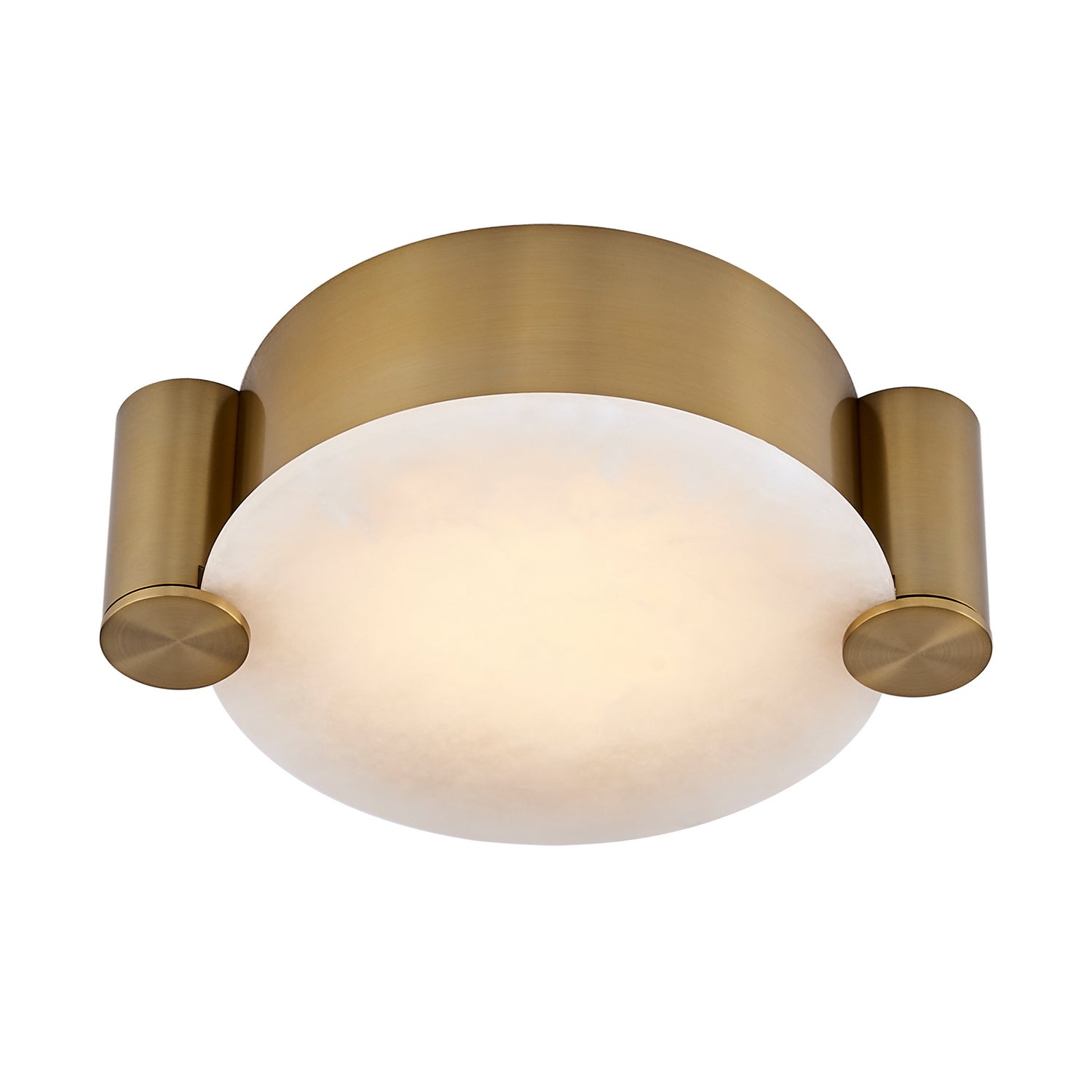 Kalco - 528741WB - LED Flush Mount - Lumba - Winter Brass