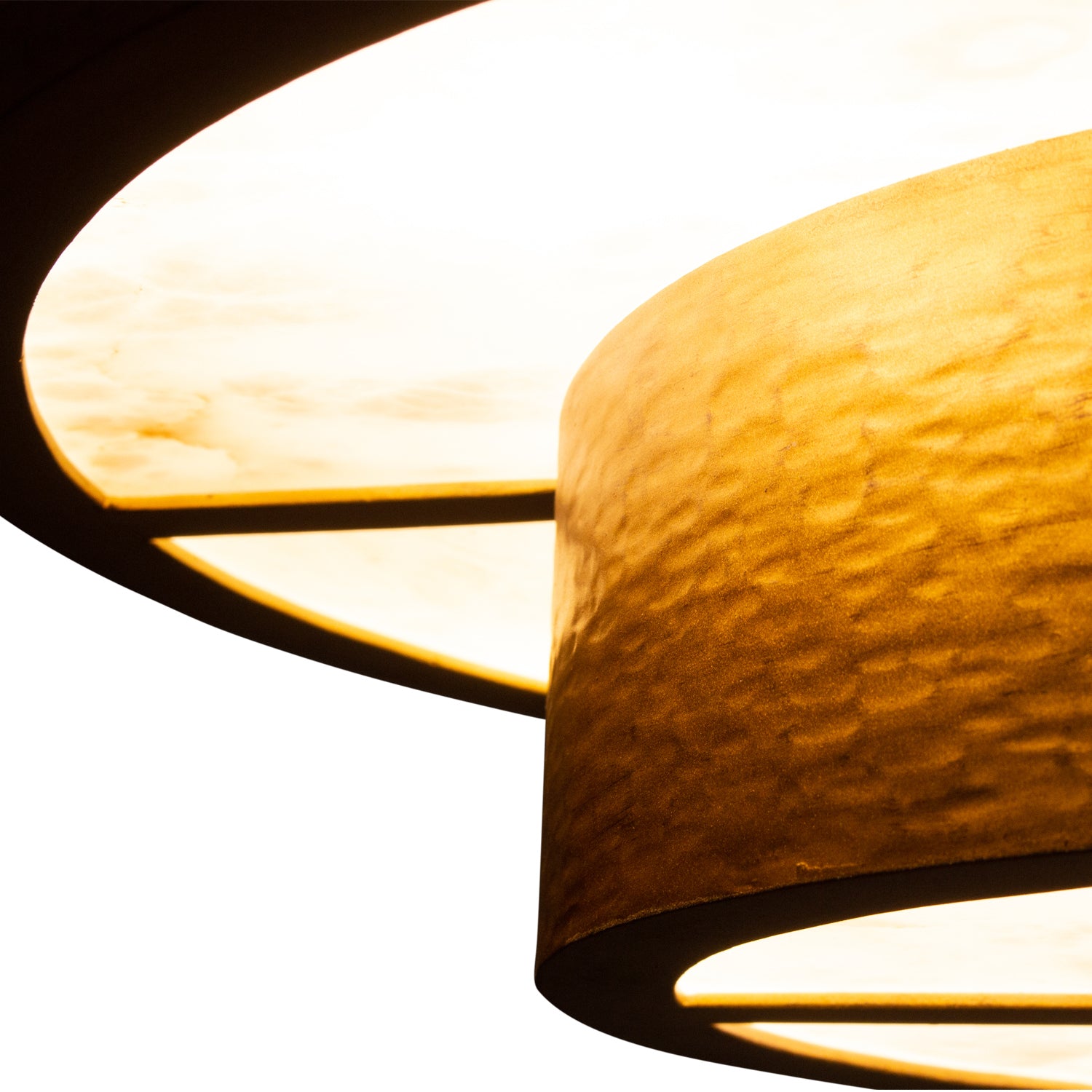 Kalco - 528645RSG - Eight Light Convertible Pendant / Semi-Flush - Moda - Rustic Gold