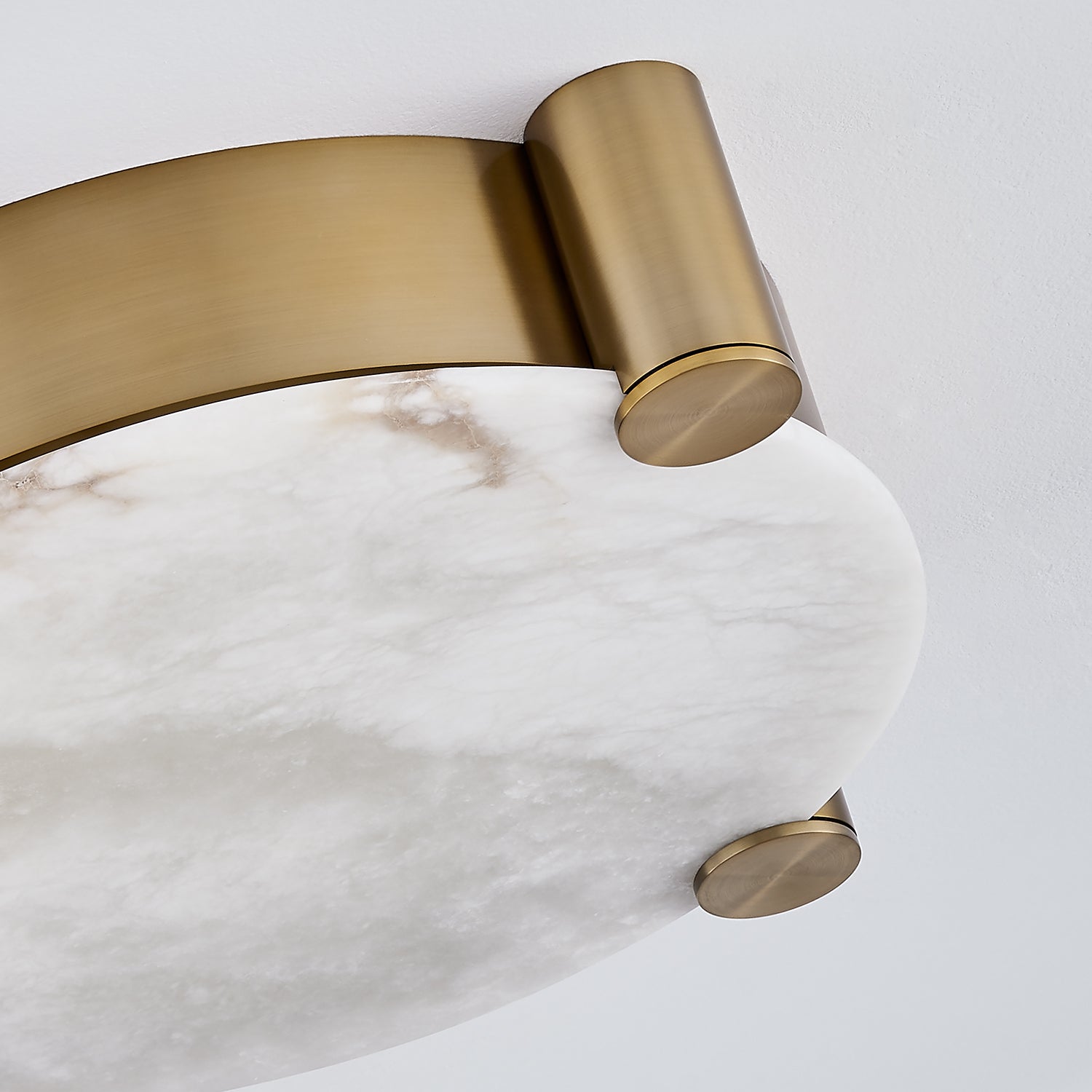 Kalco - 528743WB - LED Flush Mount - Lumba - Winter Brass