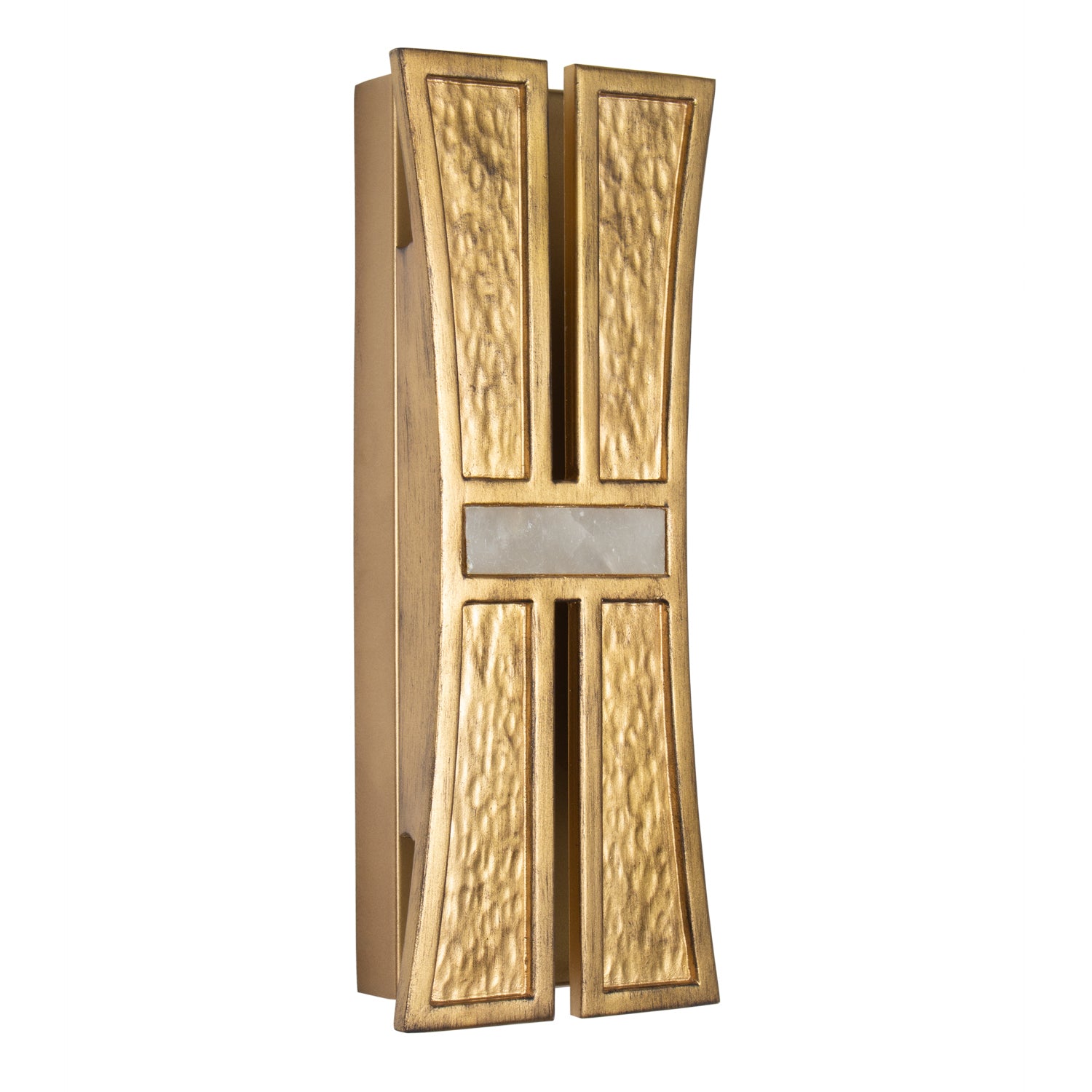 Kalco - 528421RBG - LED Wall Sconce - Dos - Rustic Gold and Brushed Gold