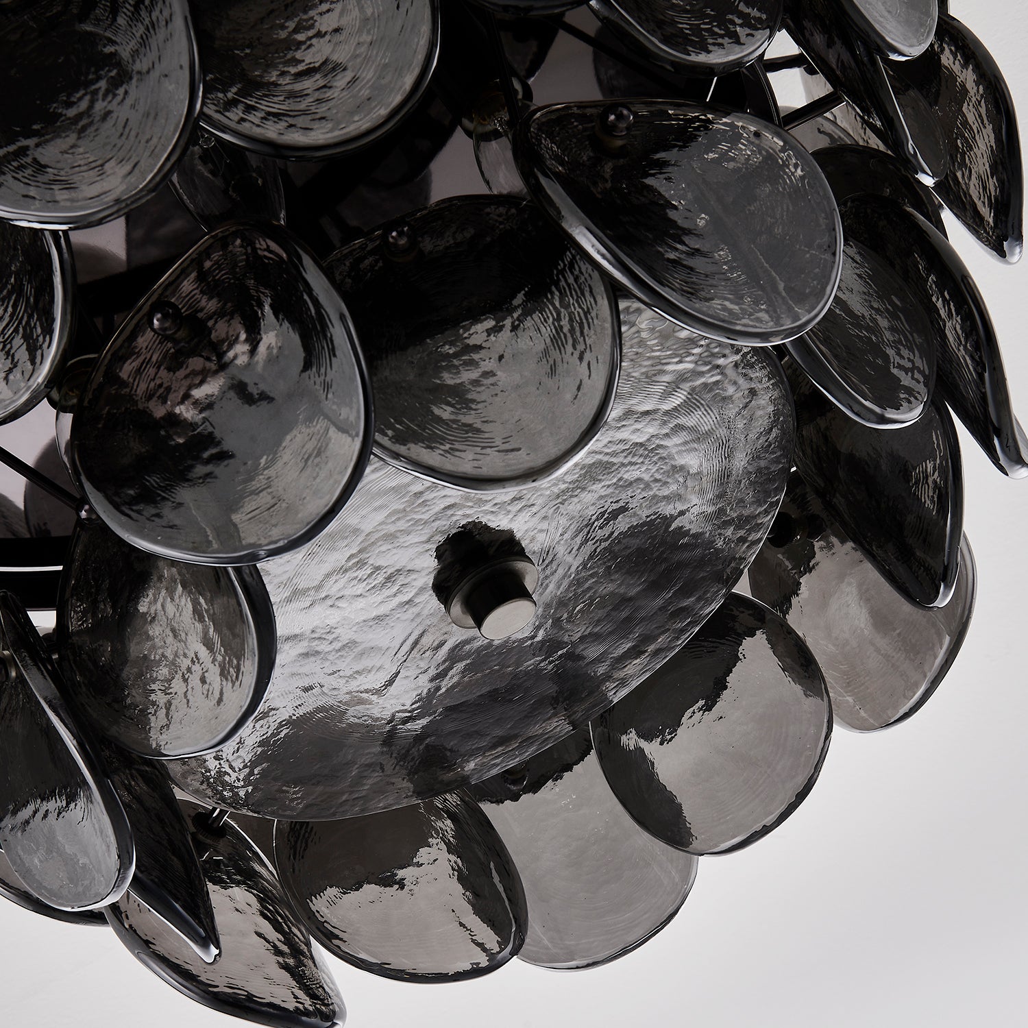 Kalco - 524645BN - Four Light Flush Mount - Uroko - Black Nickel