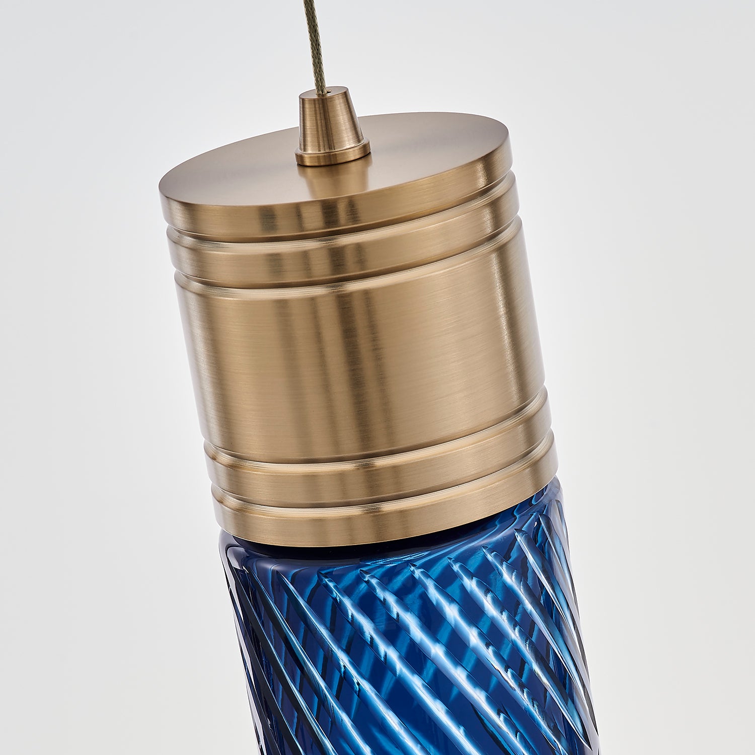 Kalco - 524911WB - LED Pendant - Kiriko - Winter Brass