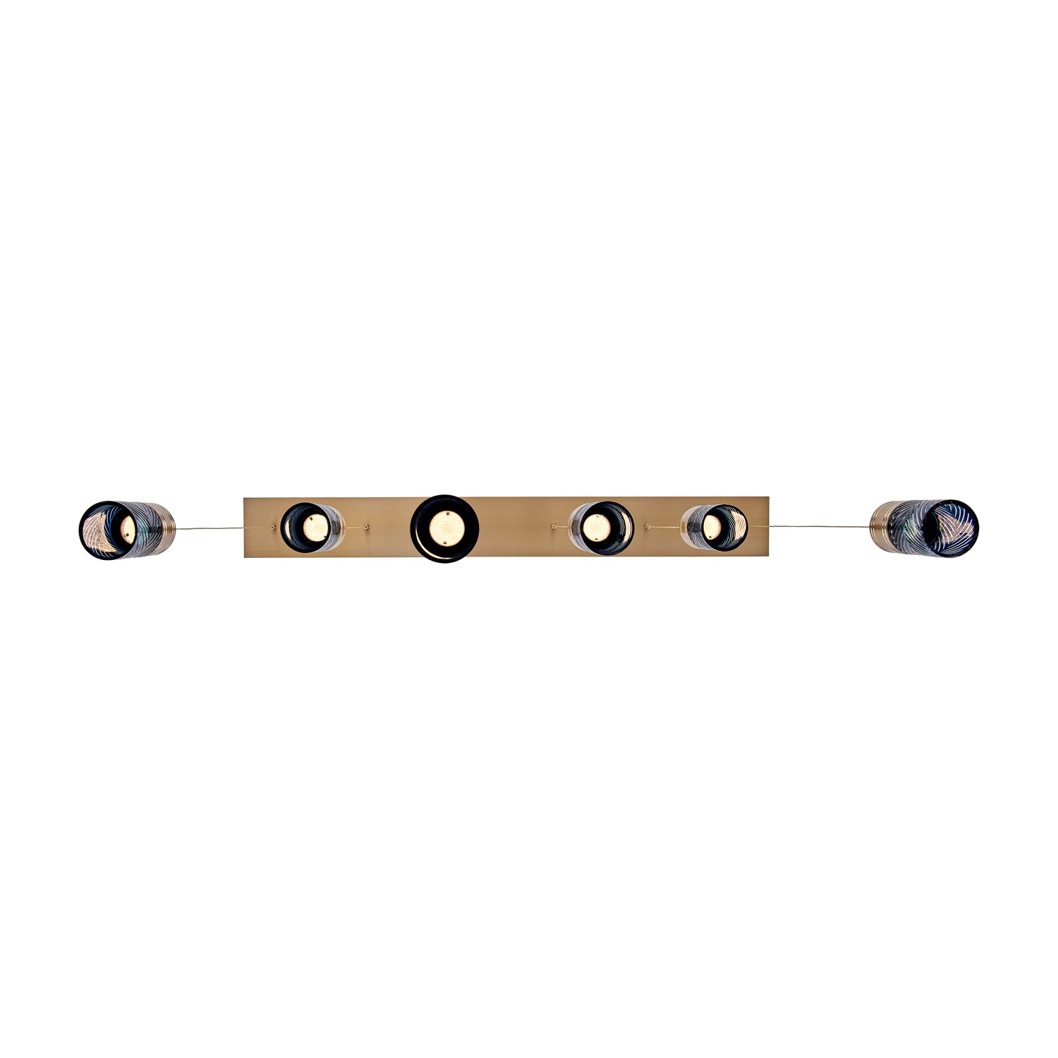 Kalco - 524961WB - LED Linear Pendant - Kiriko - Winter Brass