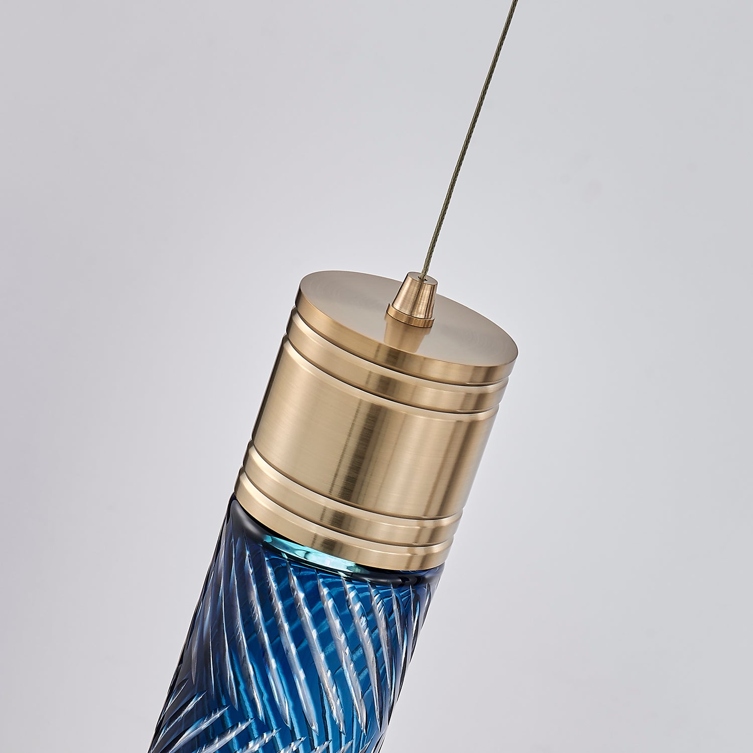 Kalco - 524961WB - LED Linear Pendant - Kiriko - Winter Brass