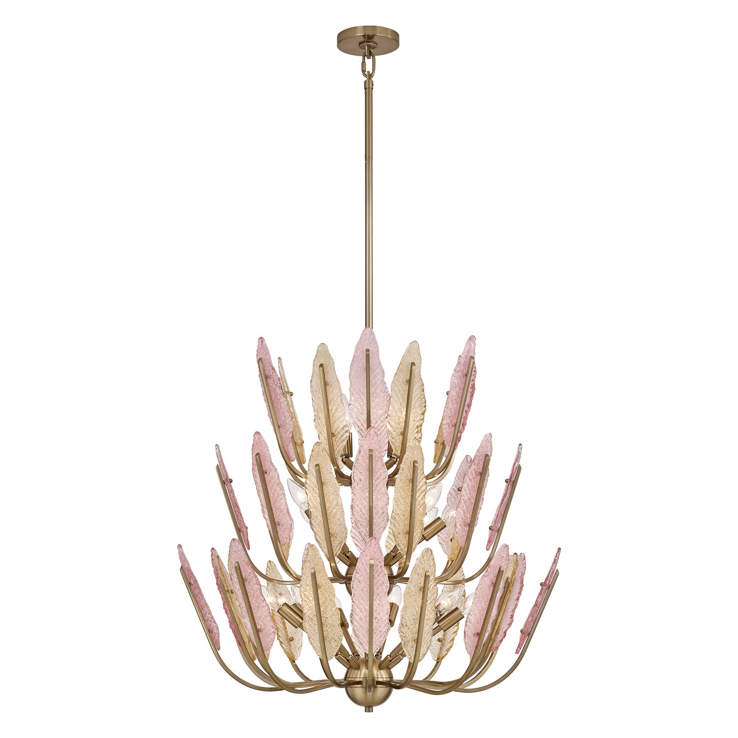 Kalco - 526555BCG - 22 Light Chandelier - Autumna - Brushed Champagne Gold