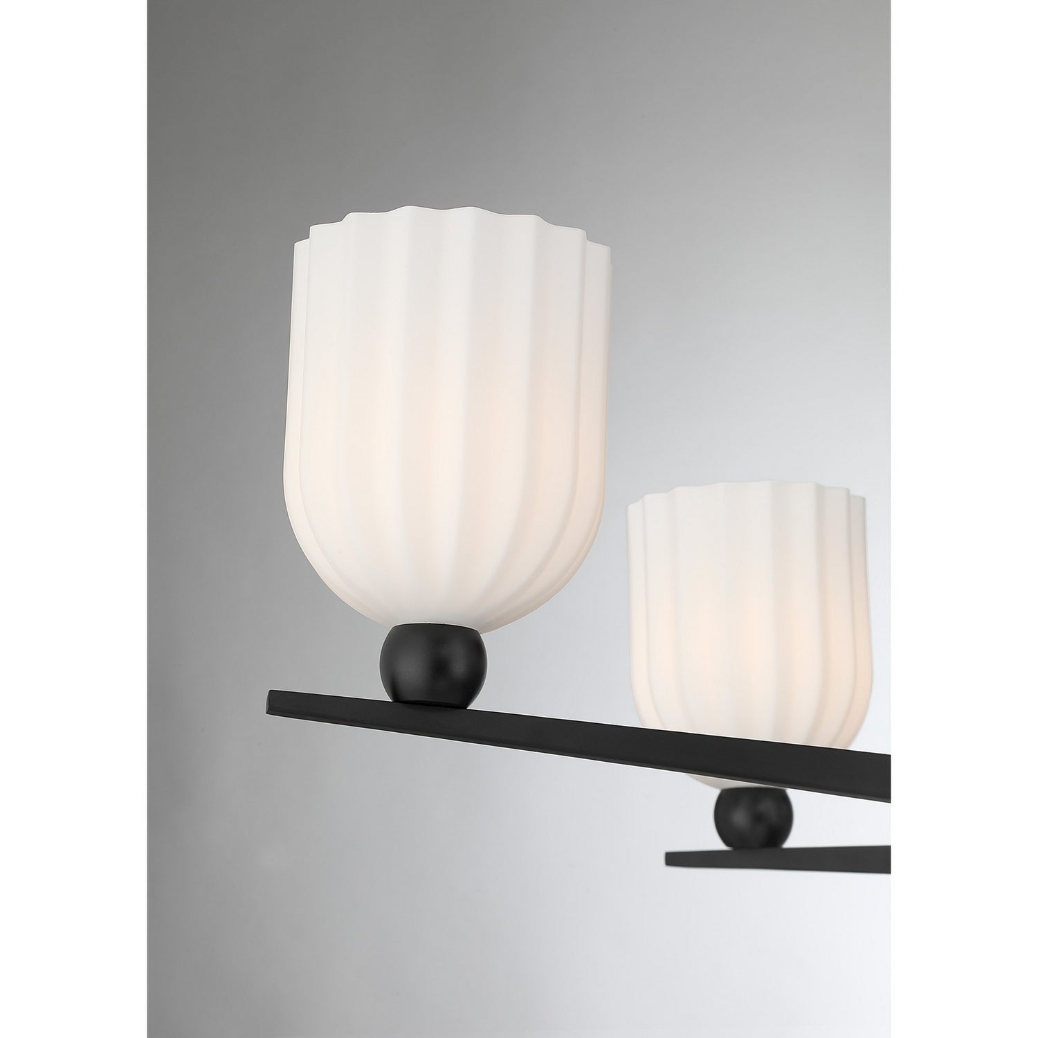 Savoy House - 1-1125-6-89 - Six Light Chandelier - Collier - Matte Black