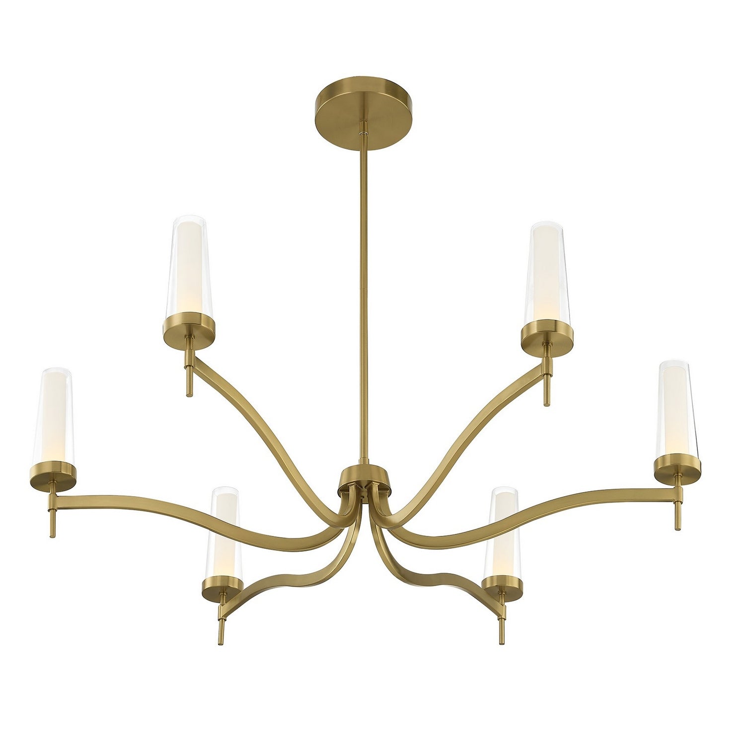 Savoy House - 1-1464-6-322 - LED Chandelier - Butler - Warm Brass