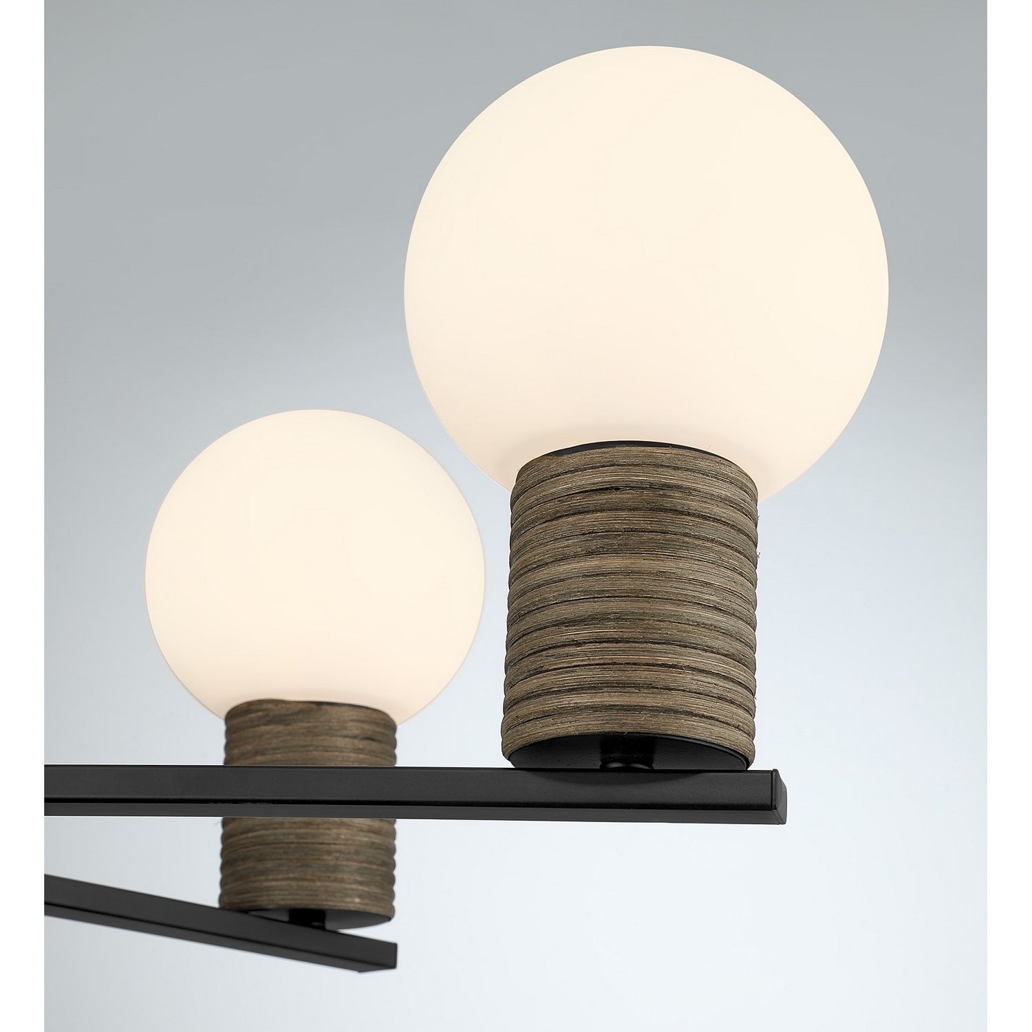 Savoy House - 1-4080-6-89 - Six Light Chandelier - Jarrell - Matte Black