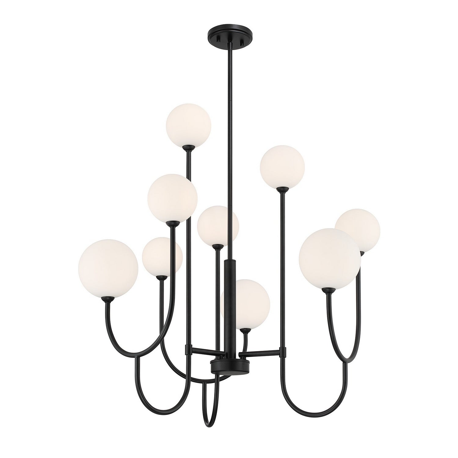 Savoy House - 1-5980-9-89 - Nine Light Chandelier - Chester - Matte Black