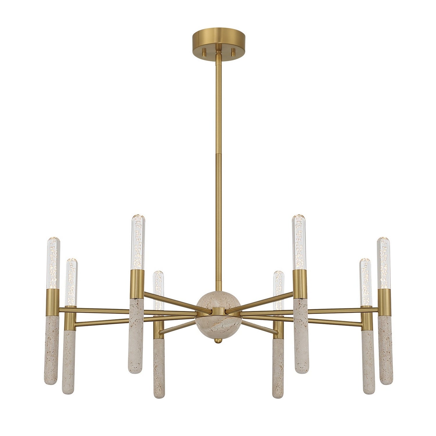 Savoy House - 1-9716-8-322 - LED Chandelier - Linden - Warm Brass