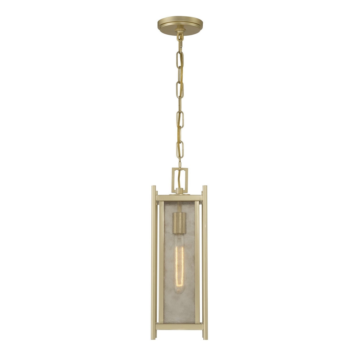 Savoy House - 5-3806-344 - One Light Outdoor Hanging Lantern - Jacobs - Serene Brass