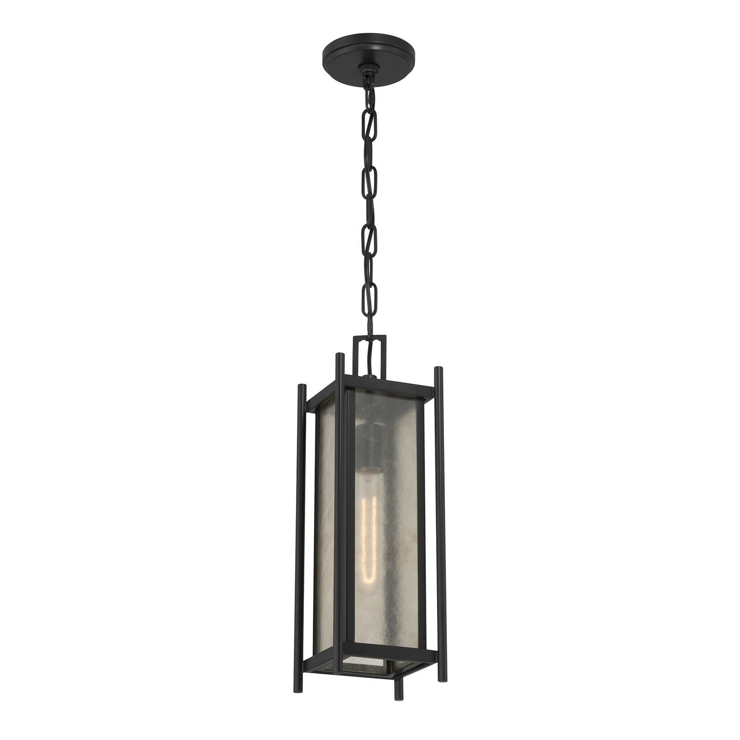 Savoy House - 5-3806-BK - One Light Outdoor Hanging Lantern - Jacobs - Matte Black