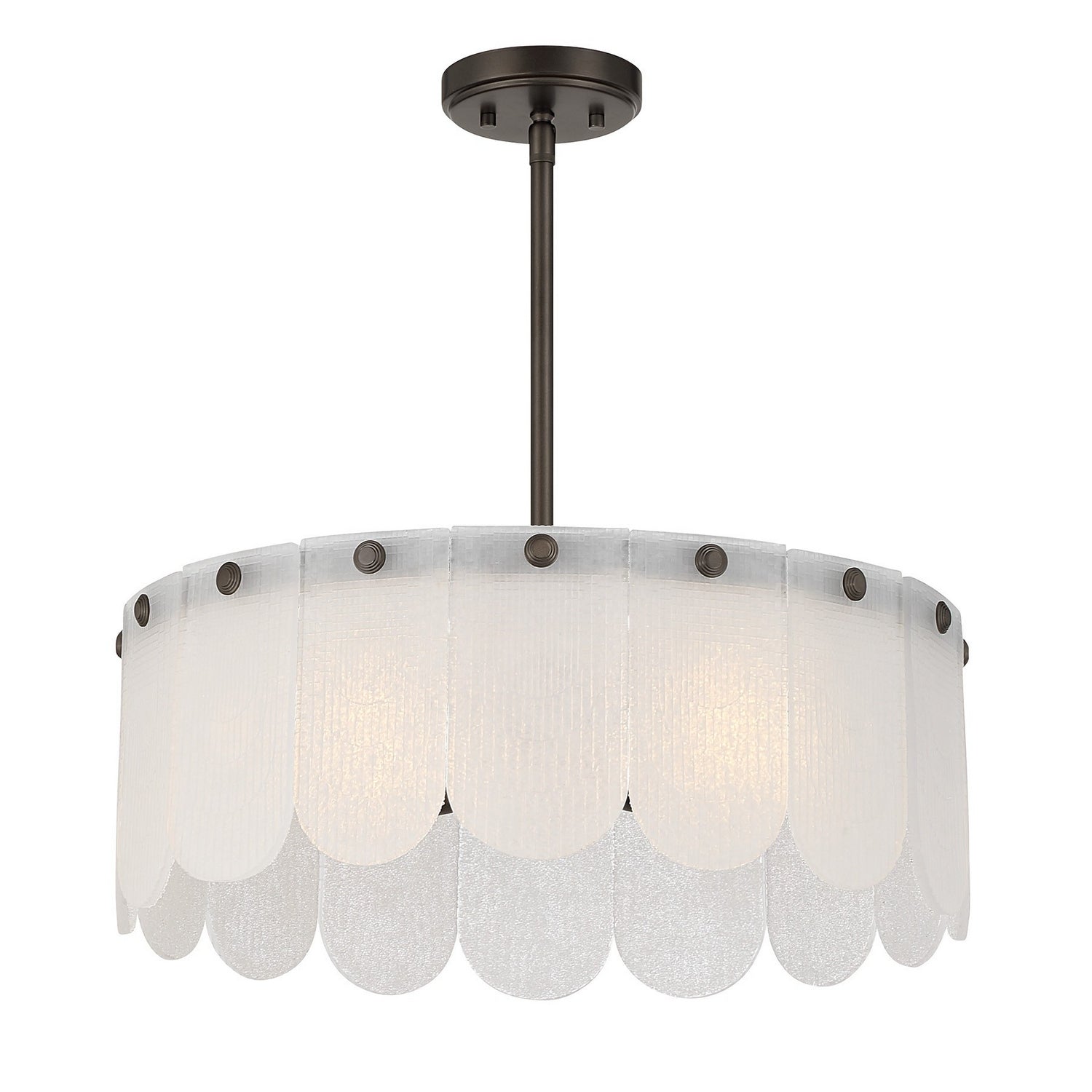 Savoy House - 6-9801-4-15 - Four Light Convertible - Ashton - Mediterranean Bronze