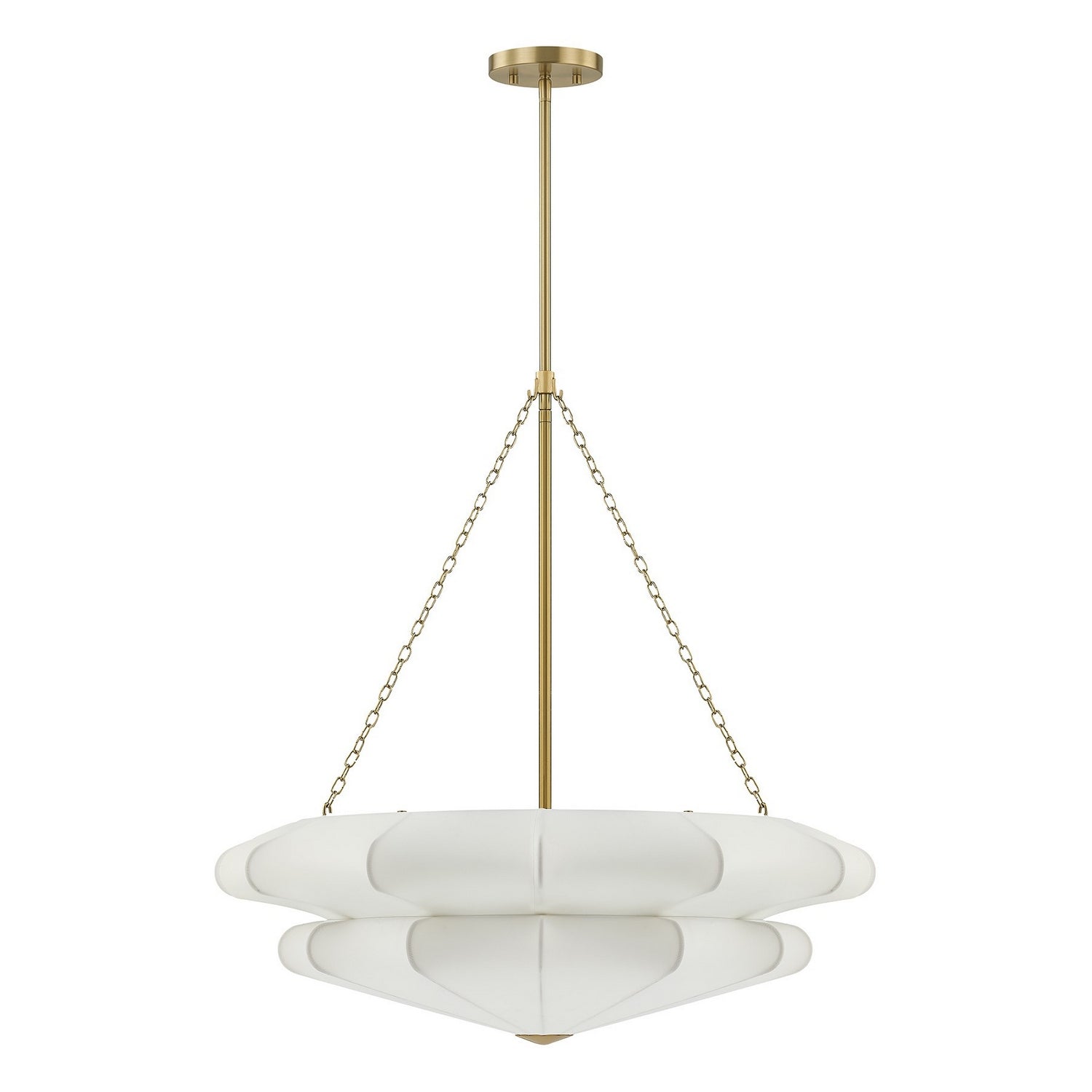 Savoy House - 7-9153-3-322 - Three Light Pendant - Coppell - Warm Brass