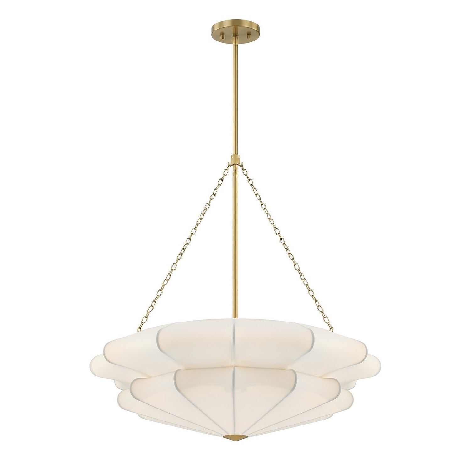Savoy House - 7-9153-3-322 - Three Light Pendant - Coppell - Warm Brass