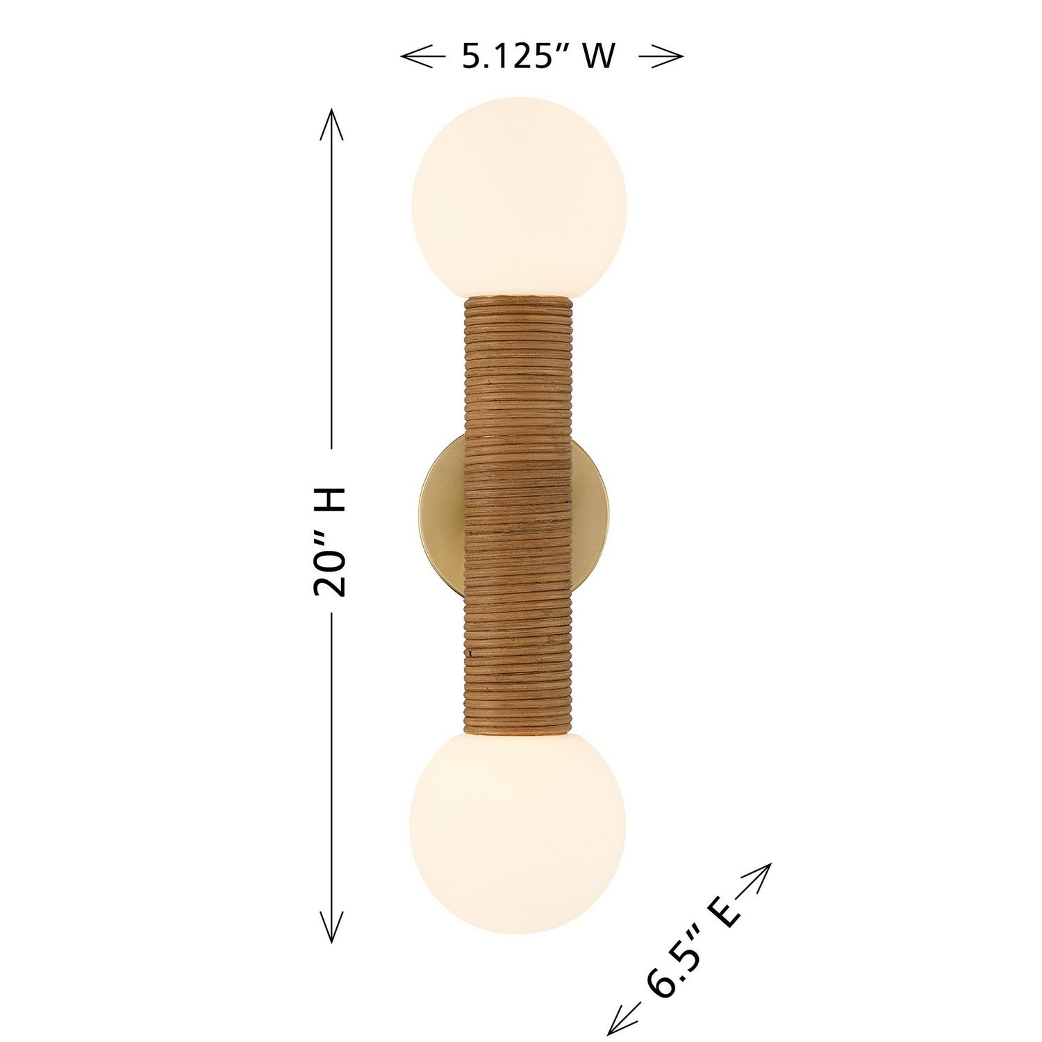 Savoy House - 9-4081-2-322 - Two Light Wall Sconce - Jarrell - Warm Brass