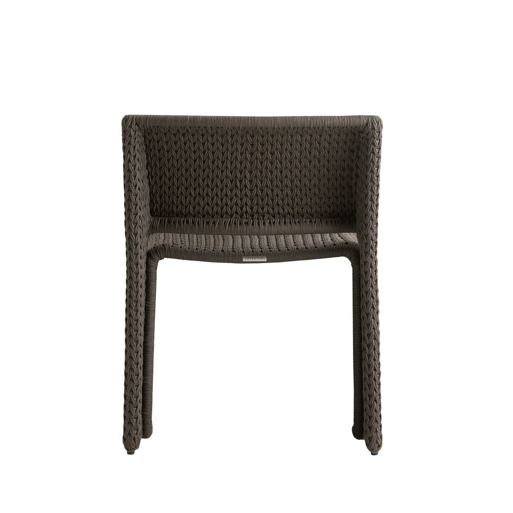 Arteriors - FRS32 - Outdoor Dining Chair - Veneto - Charcoal Brown
