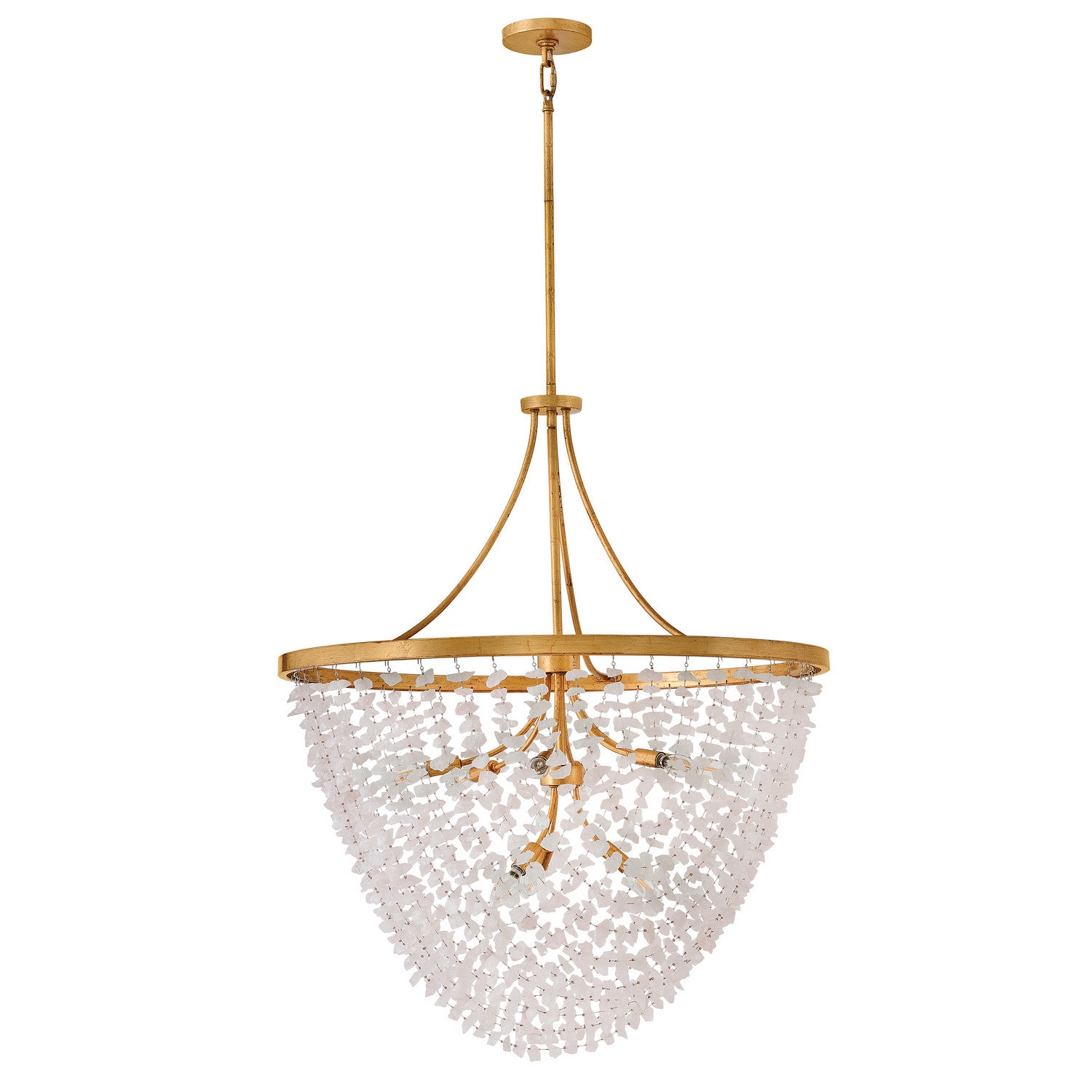 Fredrick Ramond Canada - FR41595DA - LED Chandelier - Myra - Distressed Brass