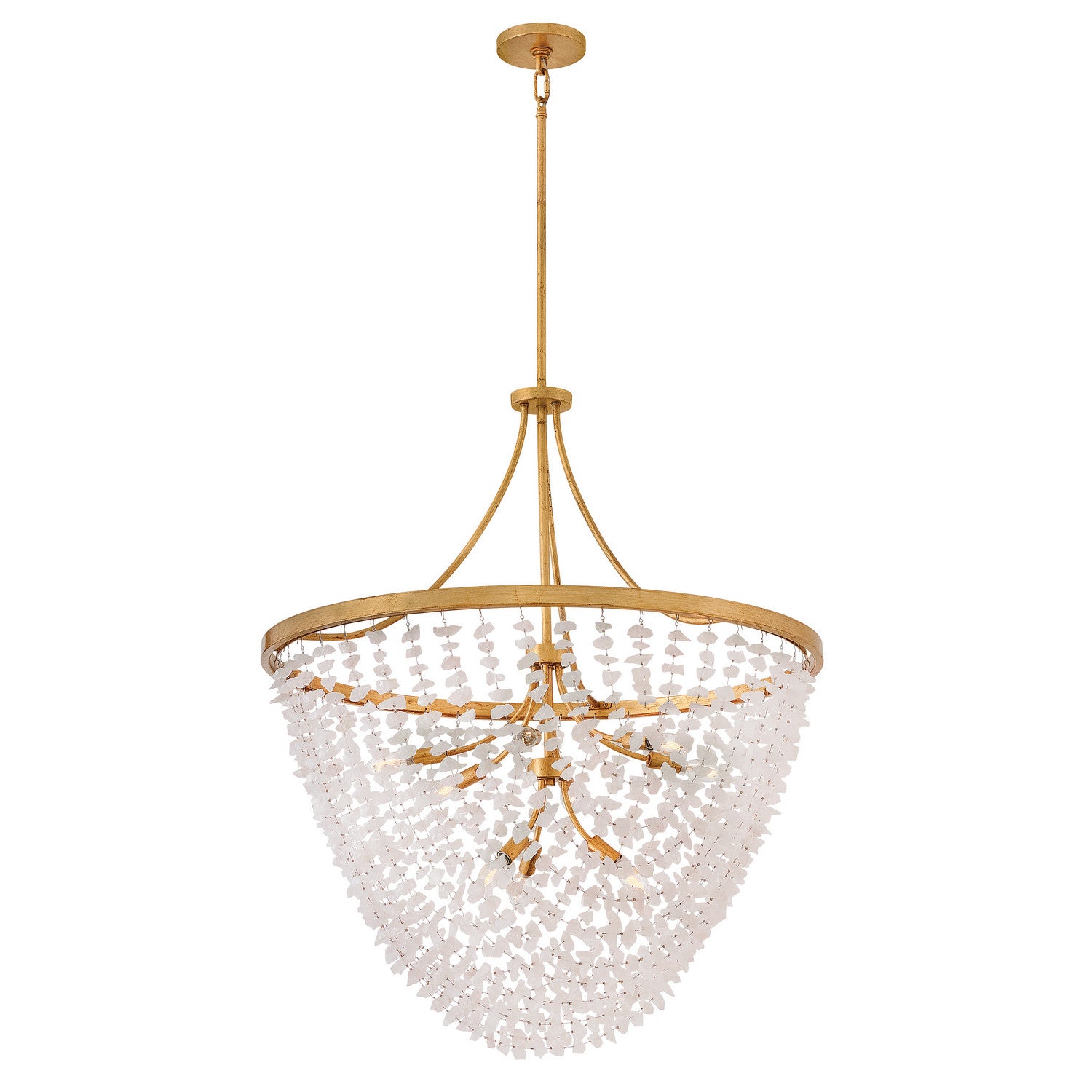 Fredrick Ramond Canada - FR41595DA - LED Chandelier - Myra - Distressed Brass