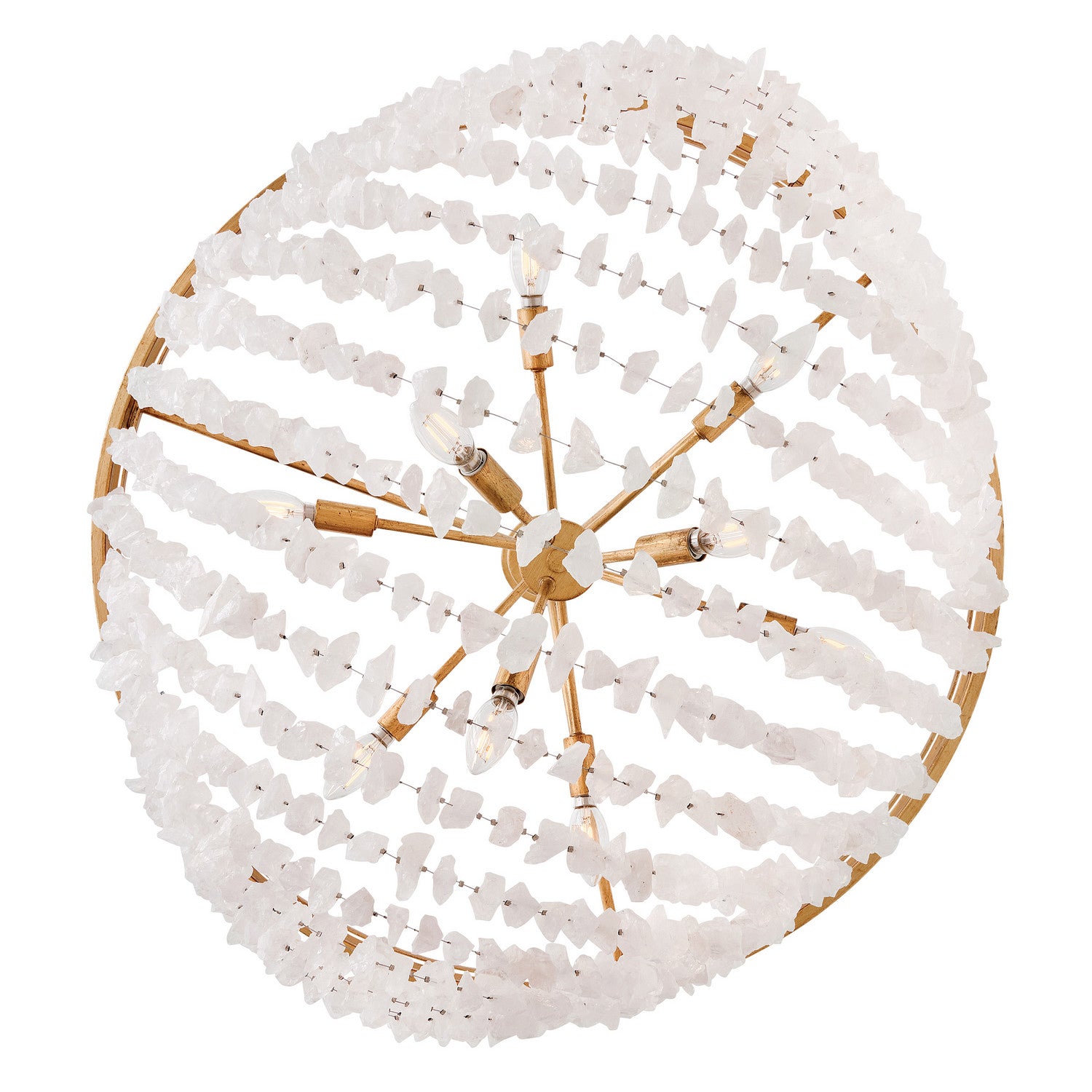 Fredrick Ramond Canada - FR41595DA - LED Chandelier - Myra - Distressed Brass