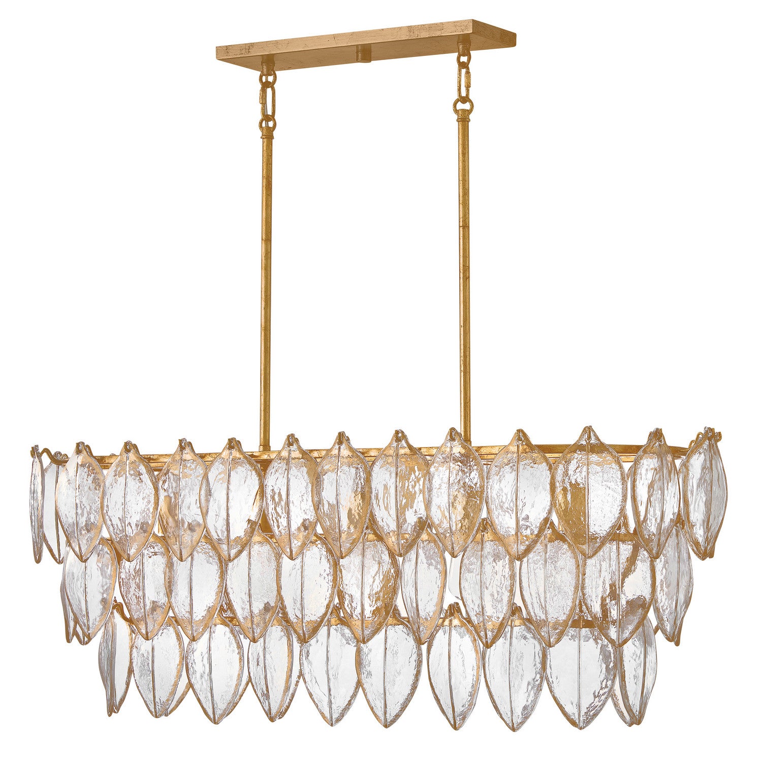 Fredrick Ramond Canada - FR32605DA - LED Linear Pendant - Amira - Distressed Brass