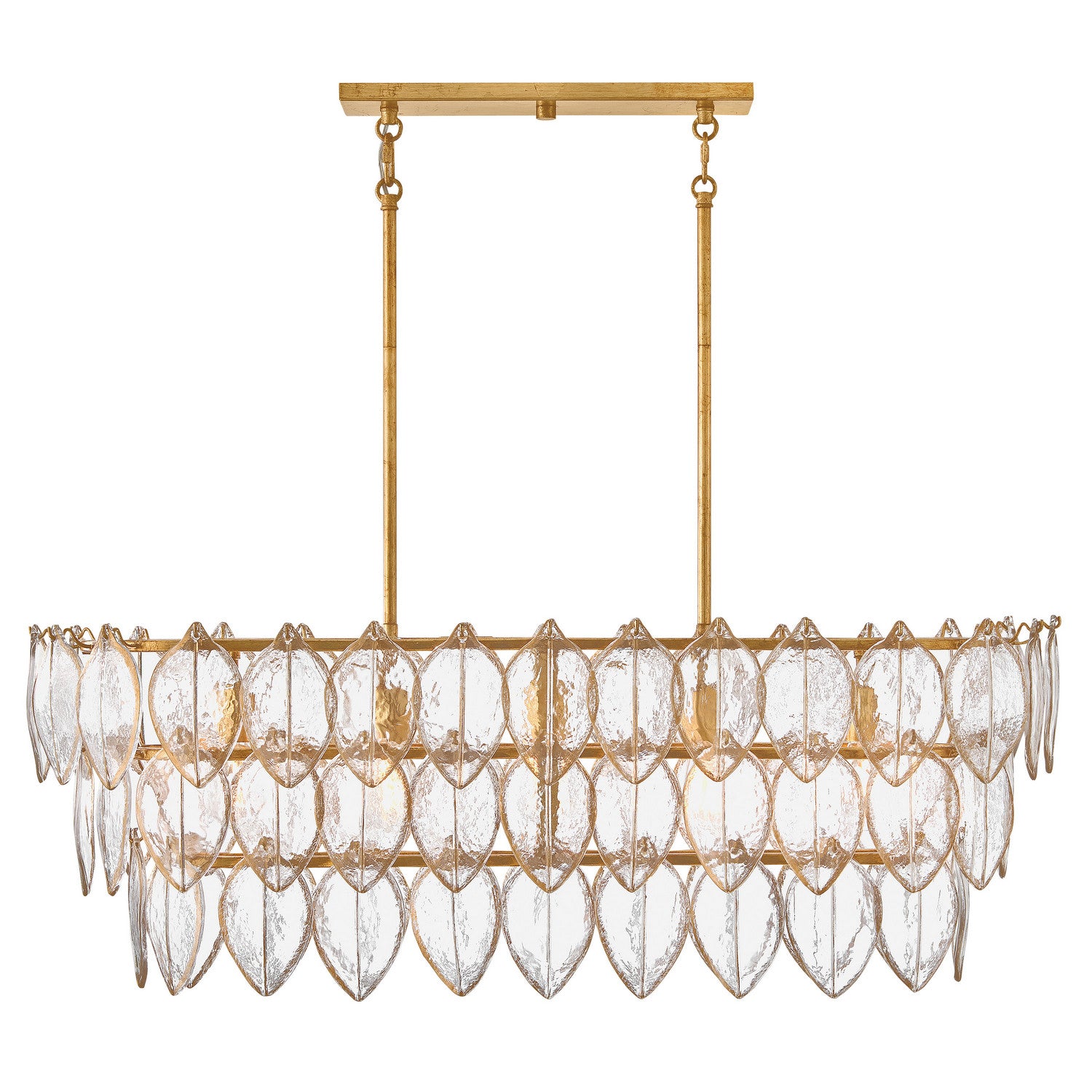 Fredrick Ramond Canada - FR32605DA - LED Linear Pendant - Amira - Distressed Brass