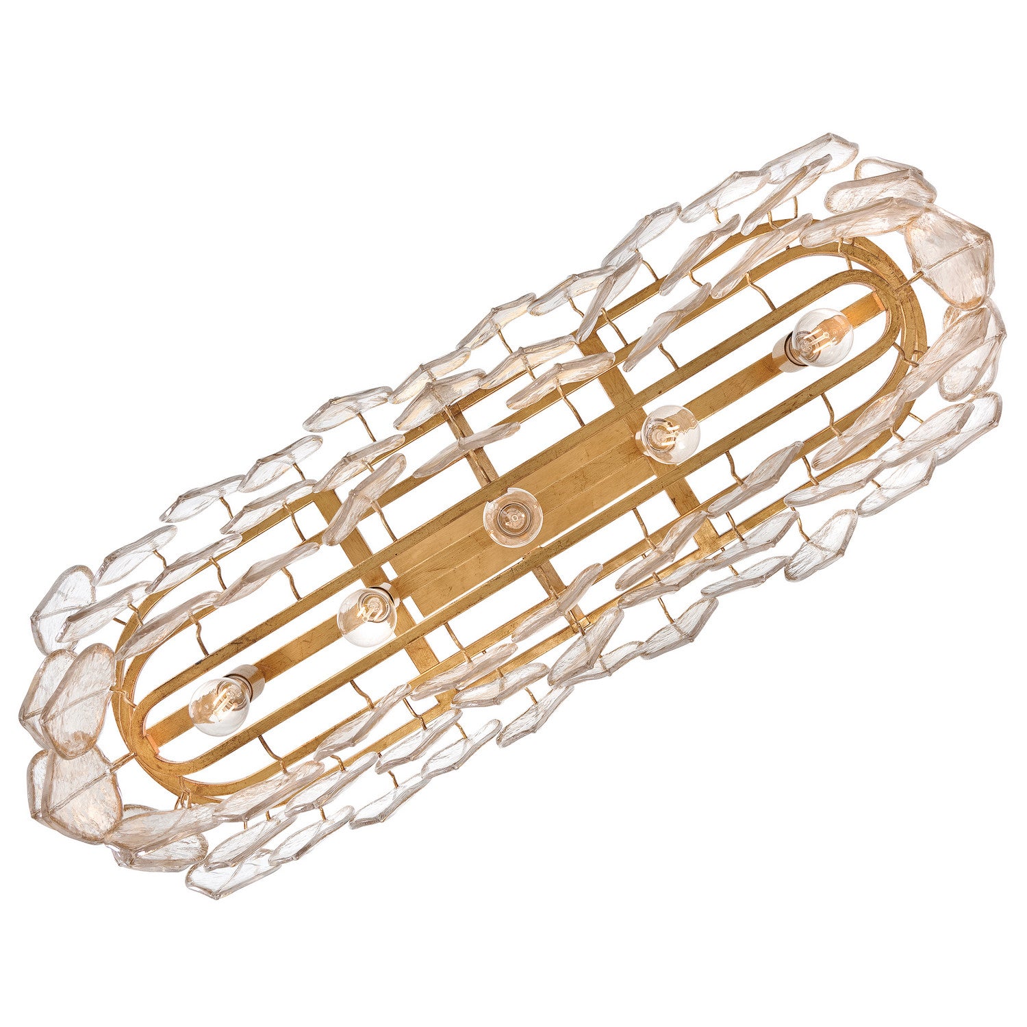Fredrick Ramond Canada - FR32605DA - LED Linear Pendant - Amira - Distressed Brass
