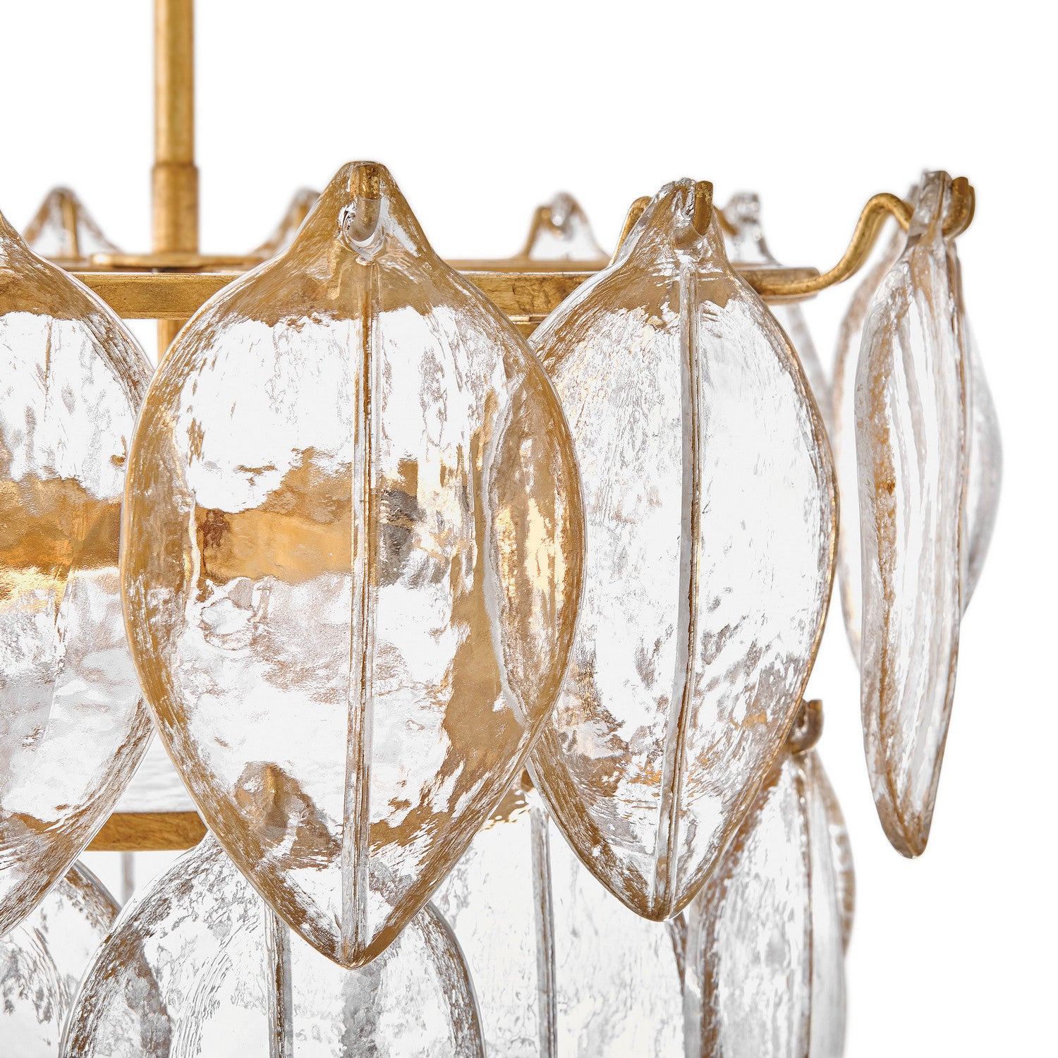 Fredrick Ramond Canada - FR32603DA - LED Convertible Semi Flush - Amira - Distressed Brass