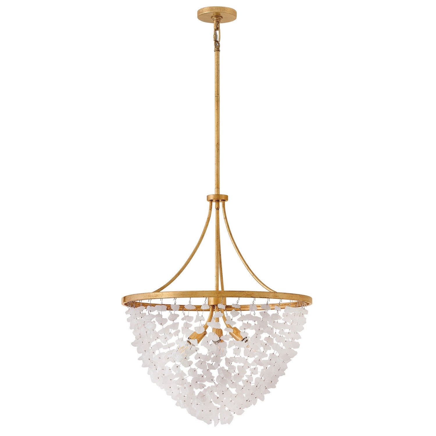 Fredrick Ramond Canada - FR41594DA - LED Chandelier - Myra - Distressed Brass