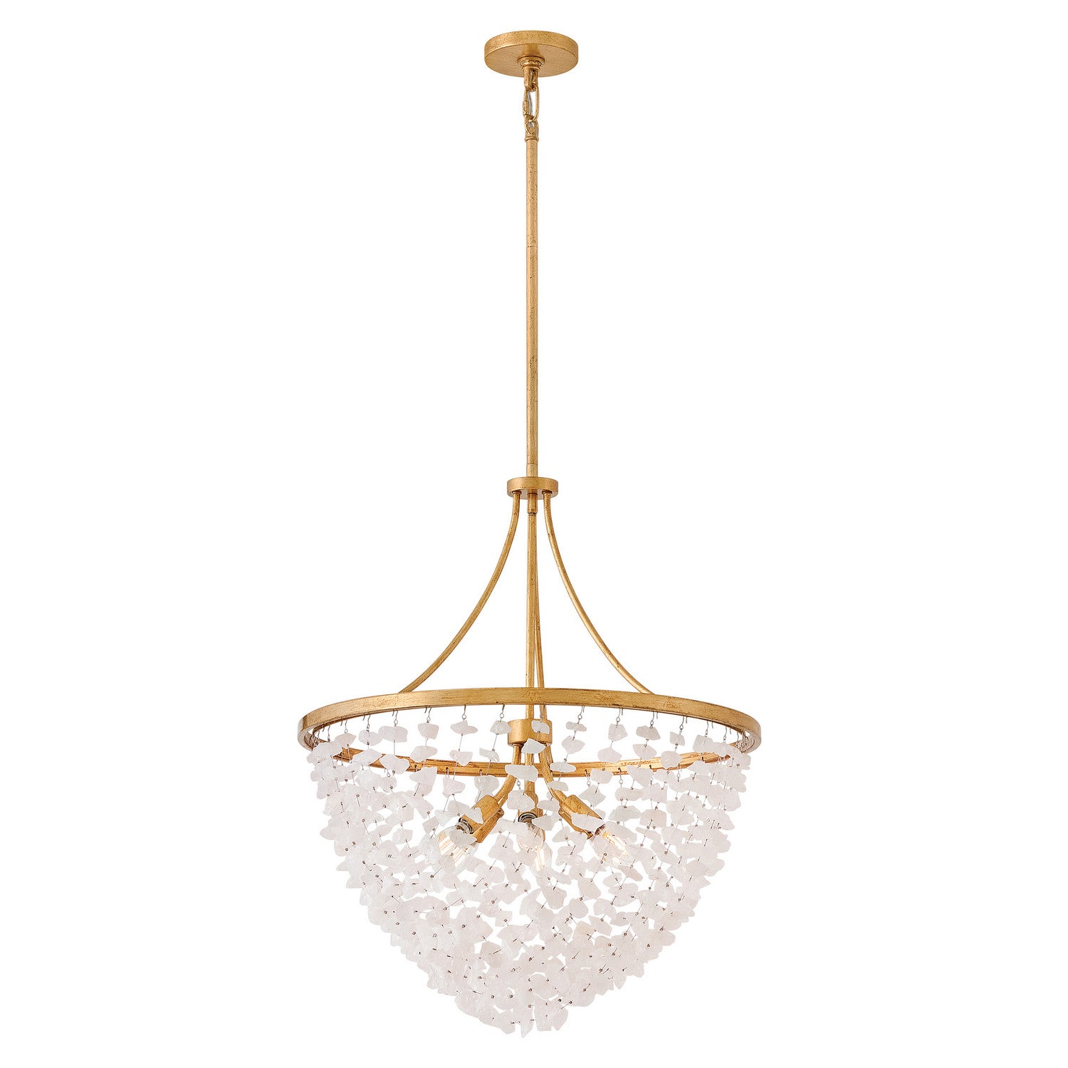 Fredrick Ramond Canada - FR41594DA - LED Chandelier - Myra - Distressed Brass
