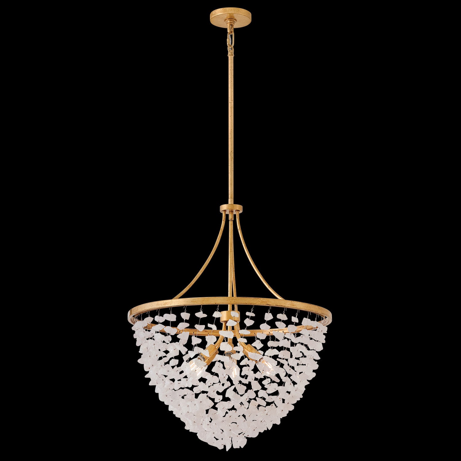 Fredrick Ramond Canada - FR41594DA - LED Chandelier - Myra - Distressed Brass