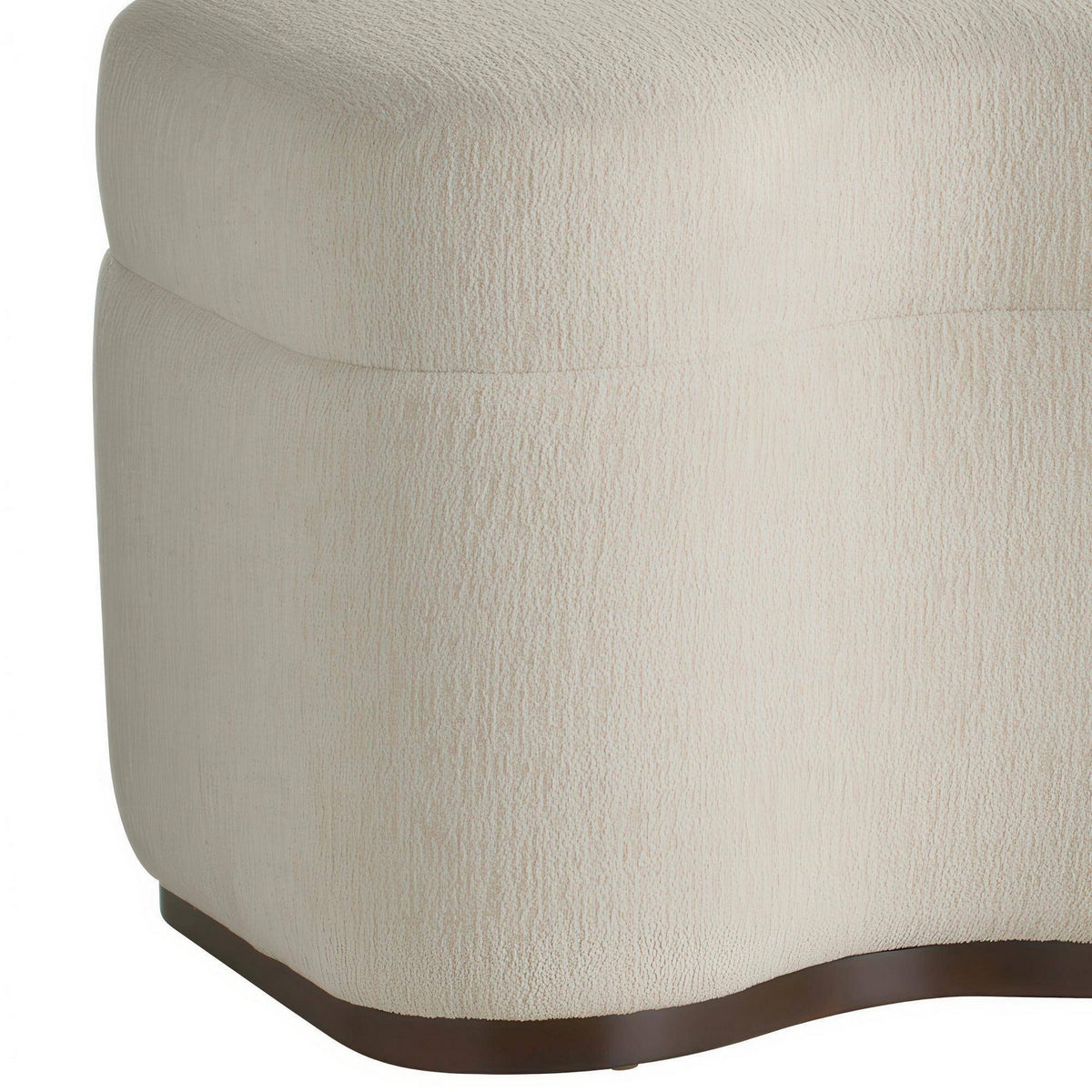 Arteriors GDFHU02 Shoal Bench in Sand/Dark Walnut