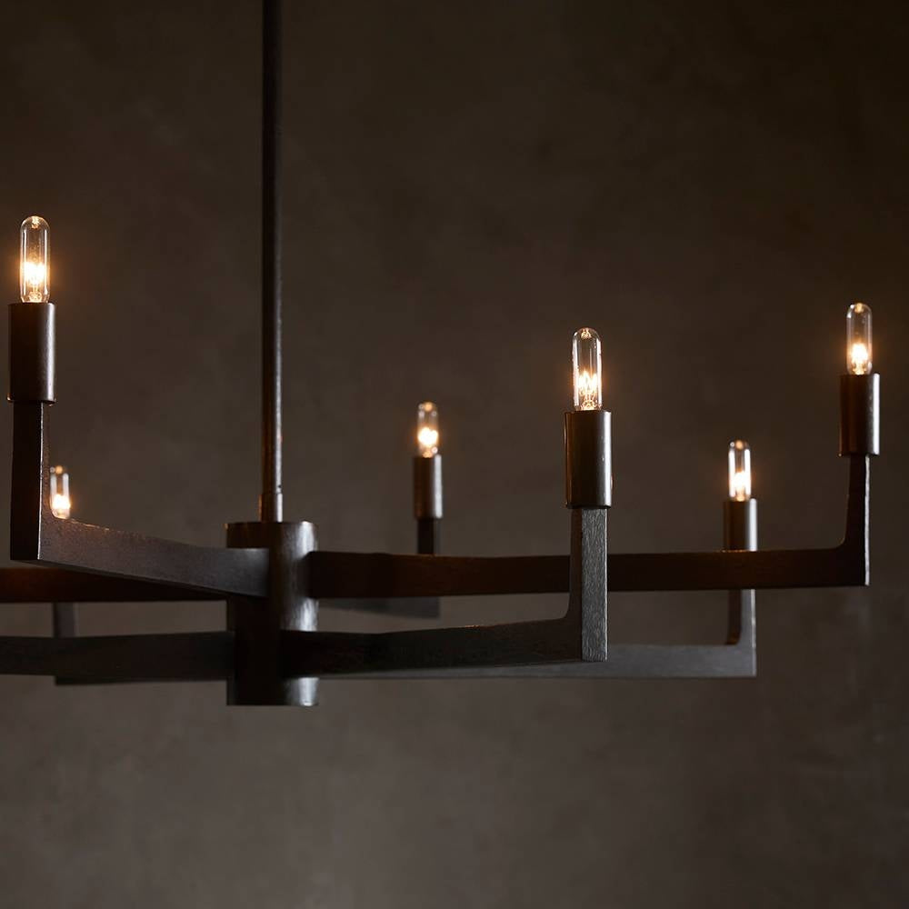 Arteriors DLC46 Griff Chandelier in English Bronze