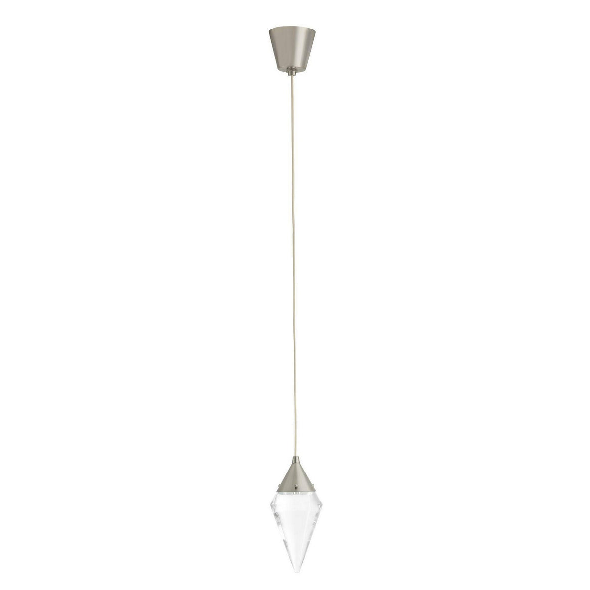 Arteriors DPC39 Berkley LED Pendant in Vintage Silver
