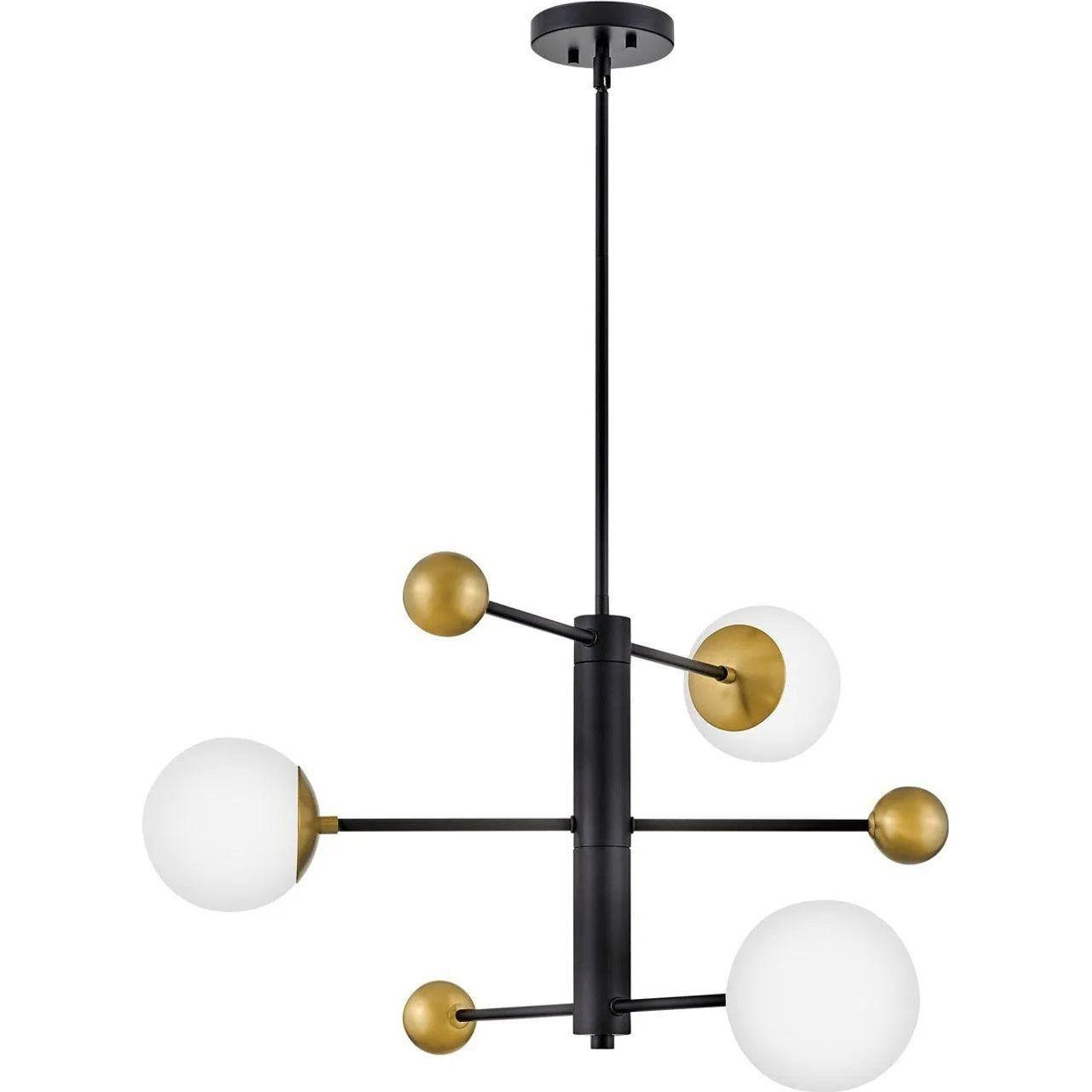 Lark - Auggie LED Chandelier - 83573BK - Canada Light Shop