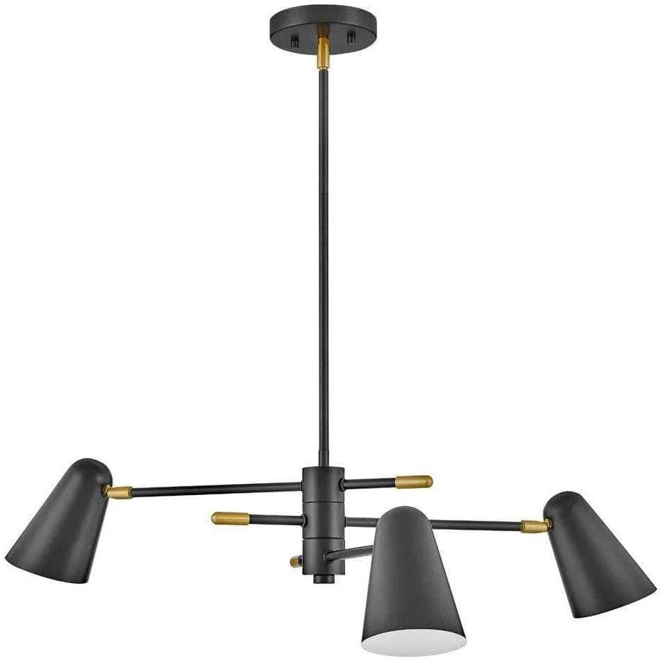Lark - Birdie LED Chandelier - 83543BK - Canada Light Shop